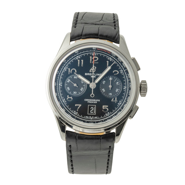 Breitling Premier chronograph steel automatic men's watch AB0145221B1P2 LP: 9200EUR  [2603687]