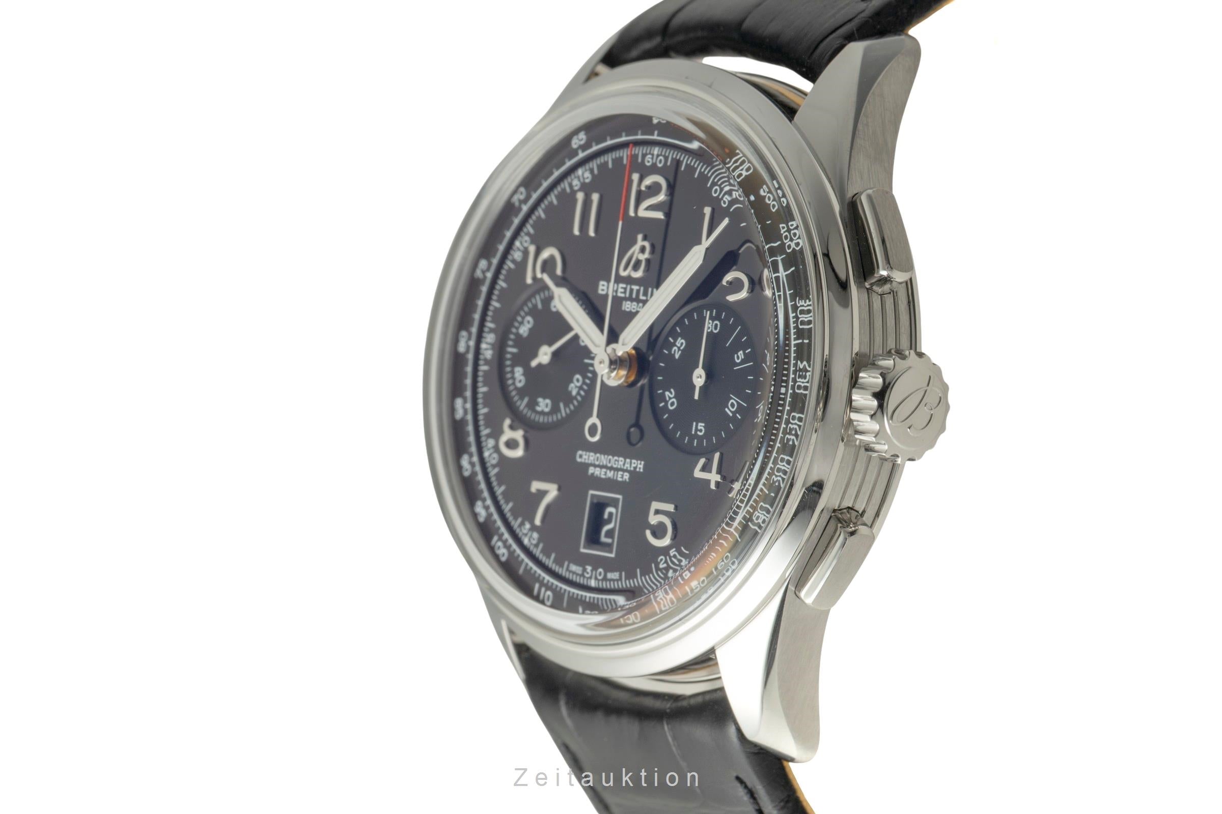 Breitling Premier chronograph steel automatic men's watch AB0145221B1P2 LP: 9200EUR  [2603687]