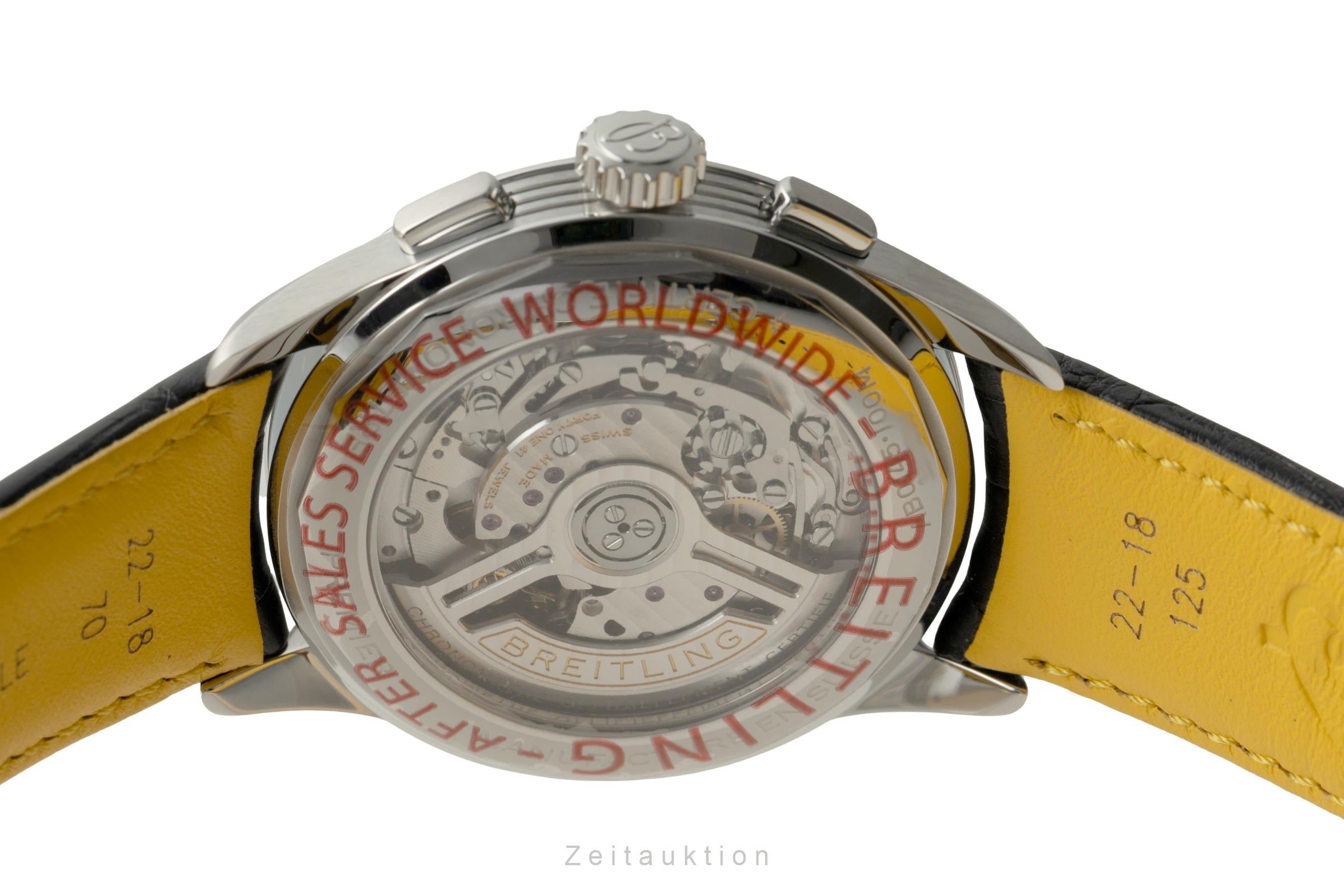 Breitling Premier chronograph steel automatic men's watch AB0145221B1P2 LP: 9200EUR  [2603687]