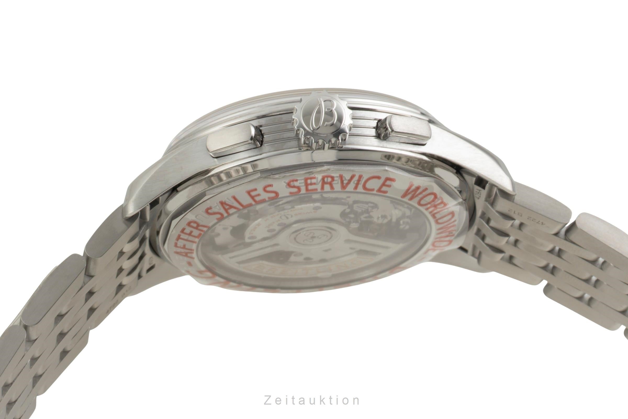 Breitling Premier chronograph steel automatic men's watch AB014533K1A1 LP: 9550EUR  [2603688]