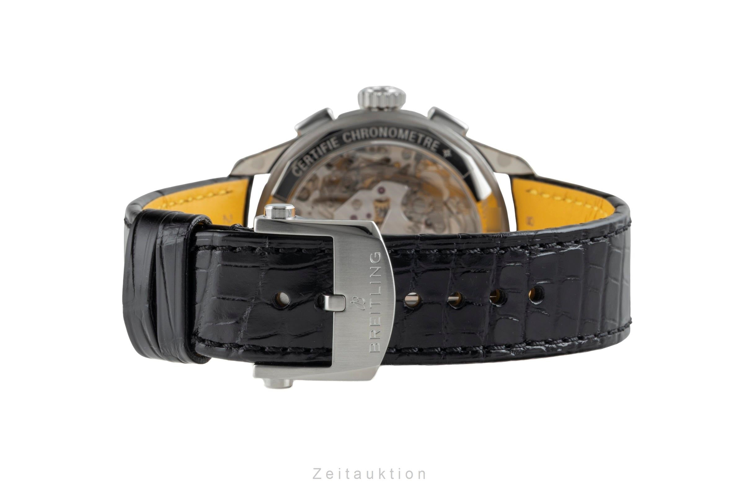 Breitling Premier chronograph steel manual winding Kal. B09 Ref