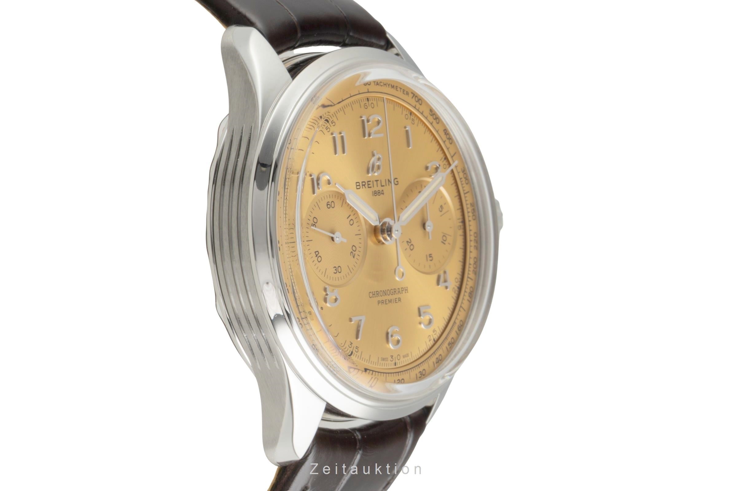Breitling Premier chronograph steel manual winding men's watch AB0930F51H1P1 LP: 9300EUR  [2603690]