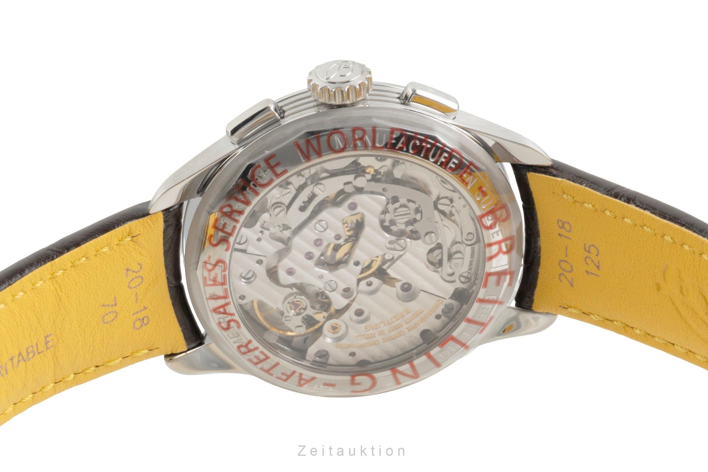 Breitling Premier chronograph steel manual winding men's watch AB0930F51H1P1 LP: 9300EUR  [2603690]