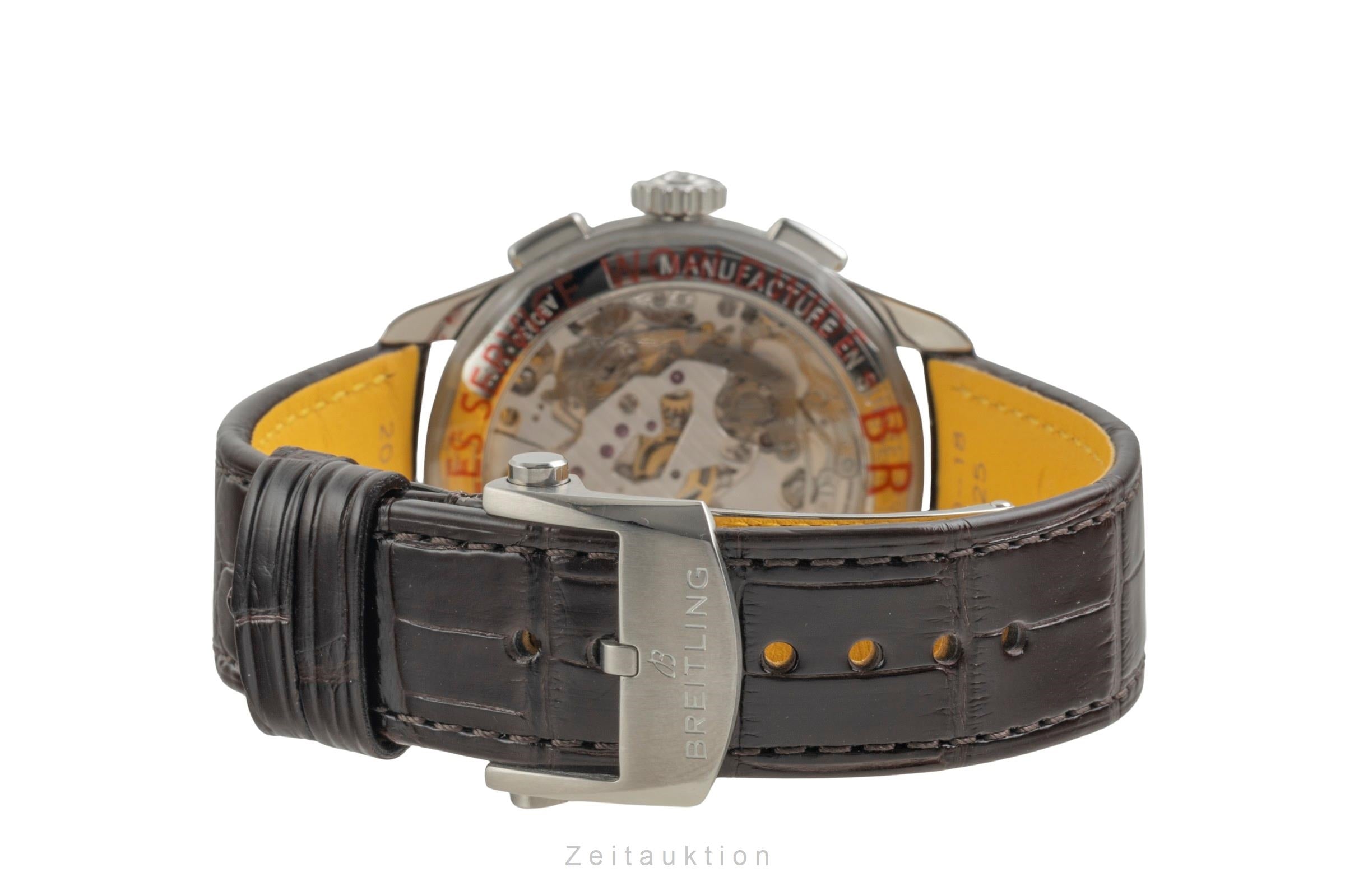 Breitling Premier chronograph steel manual winding men's watch AB0930F51H1P1 LP: 9300EUR  [2603690]
