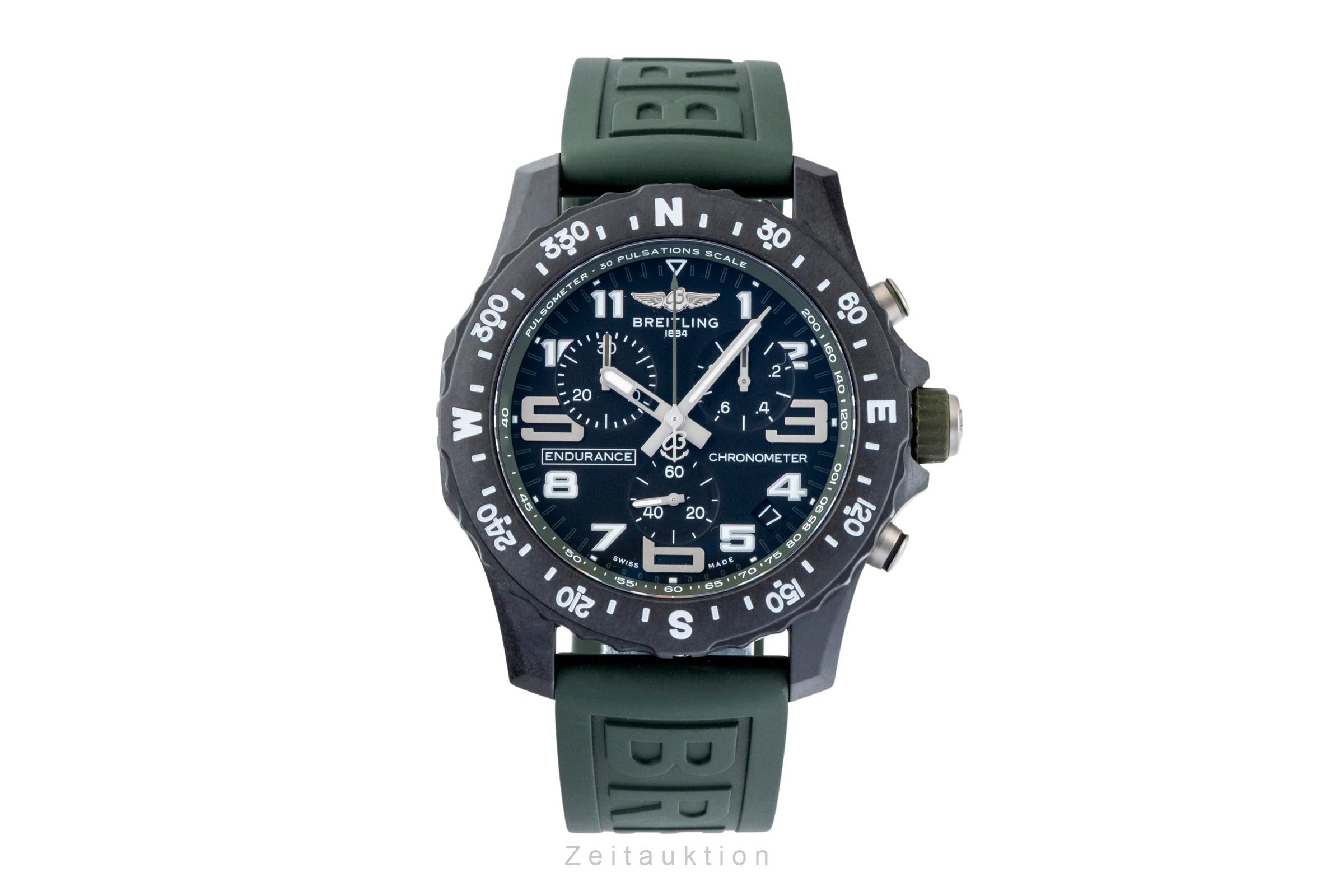 Breitling Endurance Pro chronograph breitlight quartz men's watch X82310D31B1S1 LP: 3650EUR  [2603694]