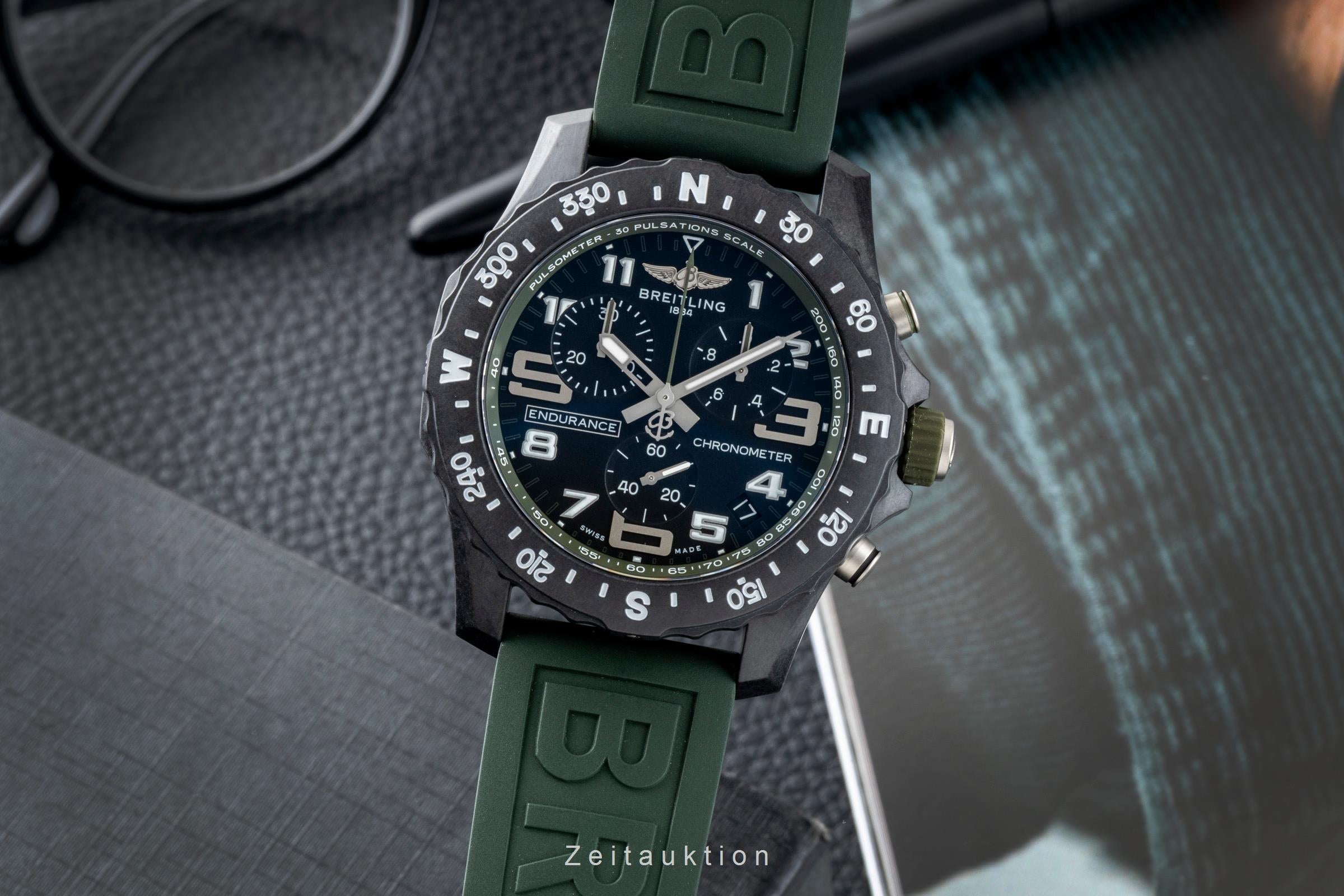 Breitling Endurance Pro chronograph breitlight quartz men's watch X82310D31B1S1 LP: 3650EUR  [2603694]