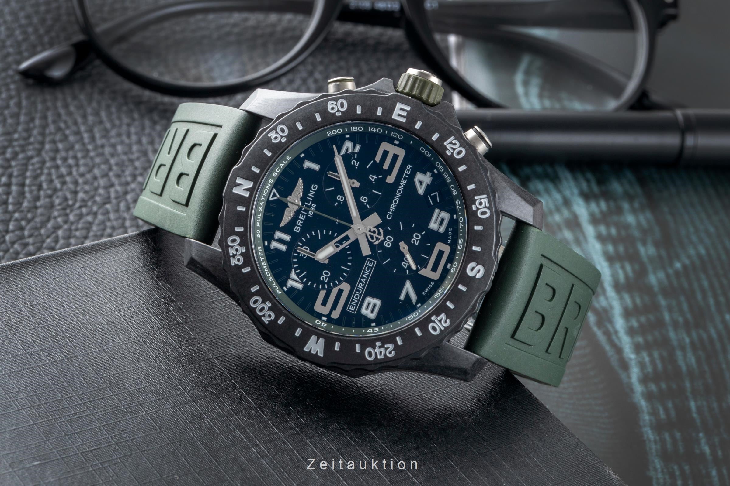 Breitling Endurance Pro chronograph breitlight quartz men's watch X82310D31B1S1 LP: 3650EUR  [2603694]
