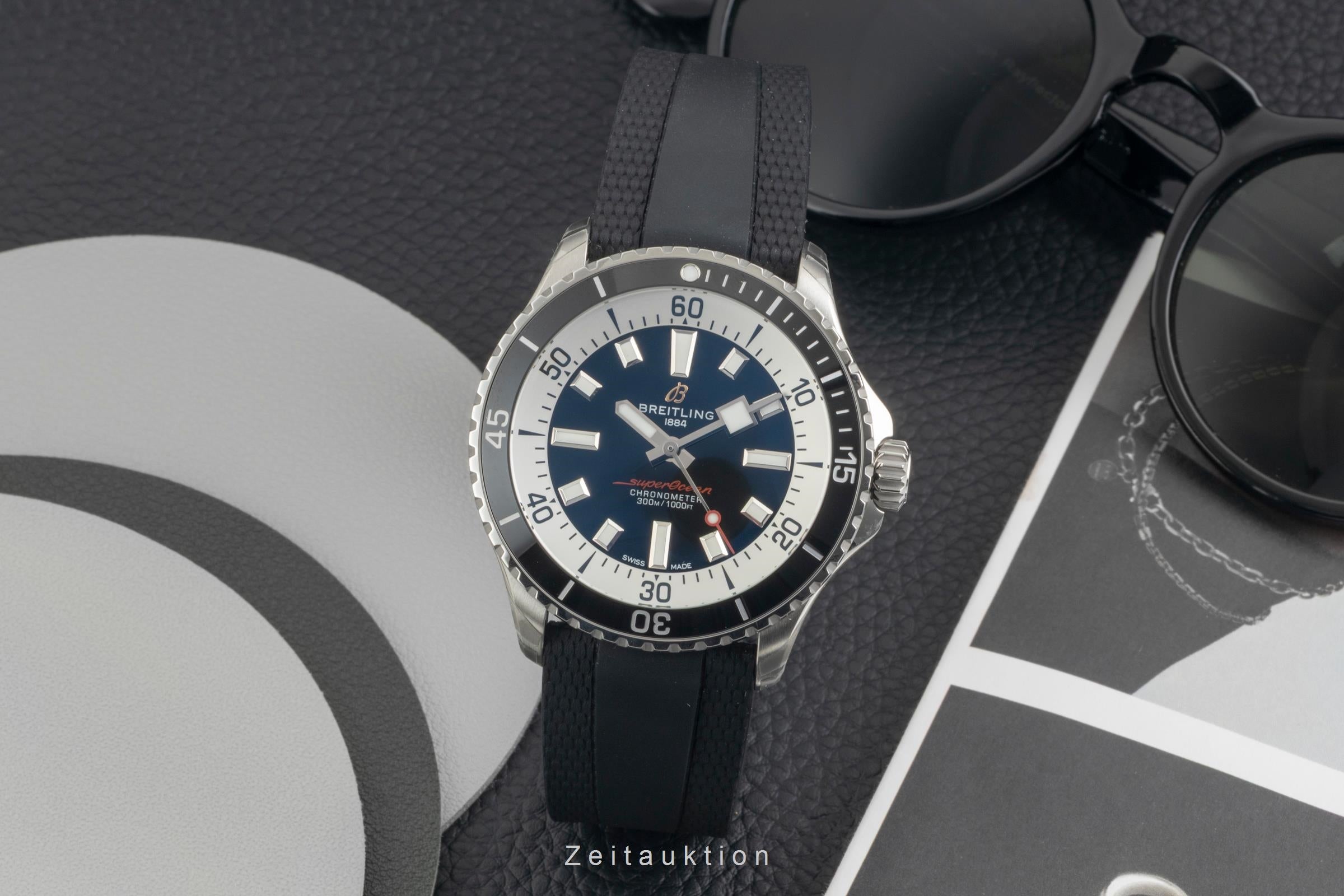 Breitling Superocean acero automático reloj para caballeros A17375211B1S1 LP: 5550EUR  [2603702]