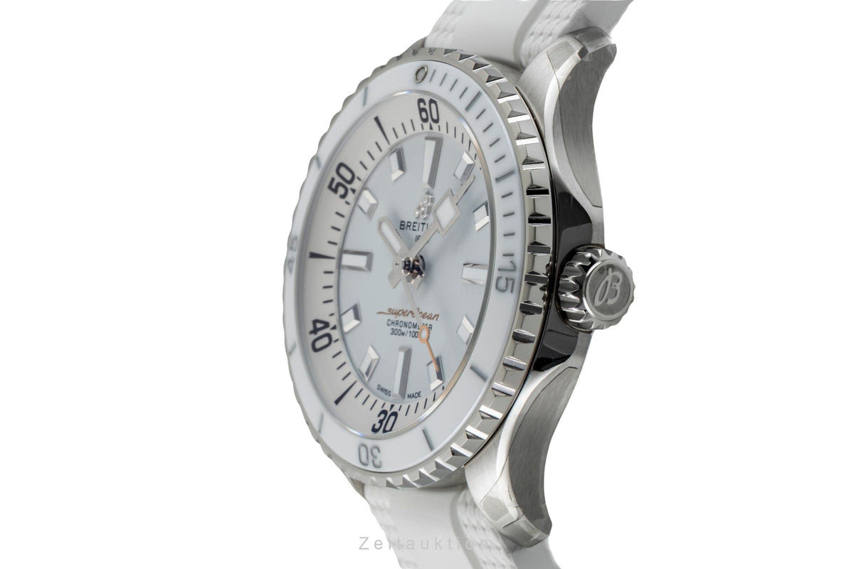 Breitling Superocean steel automatic women's watch A17377211A1S1  [2603703]