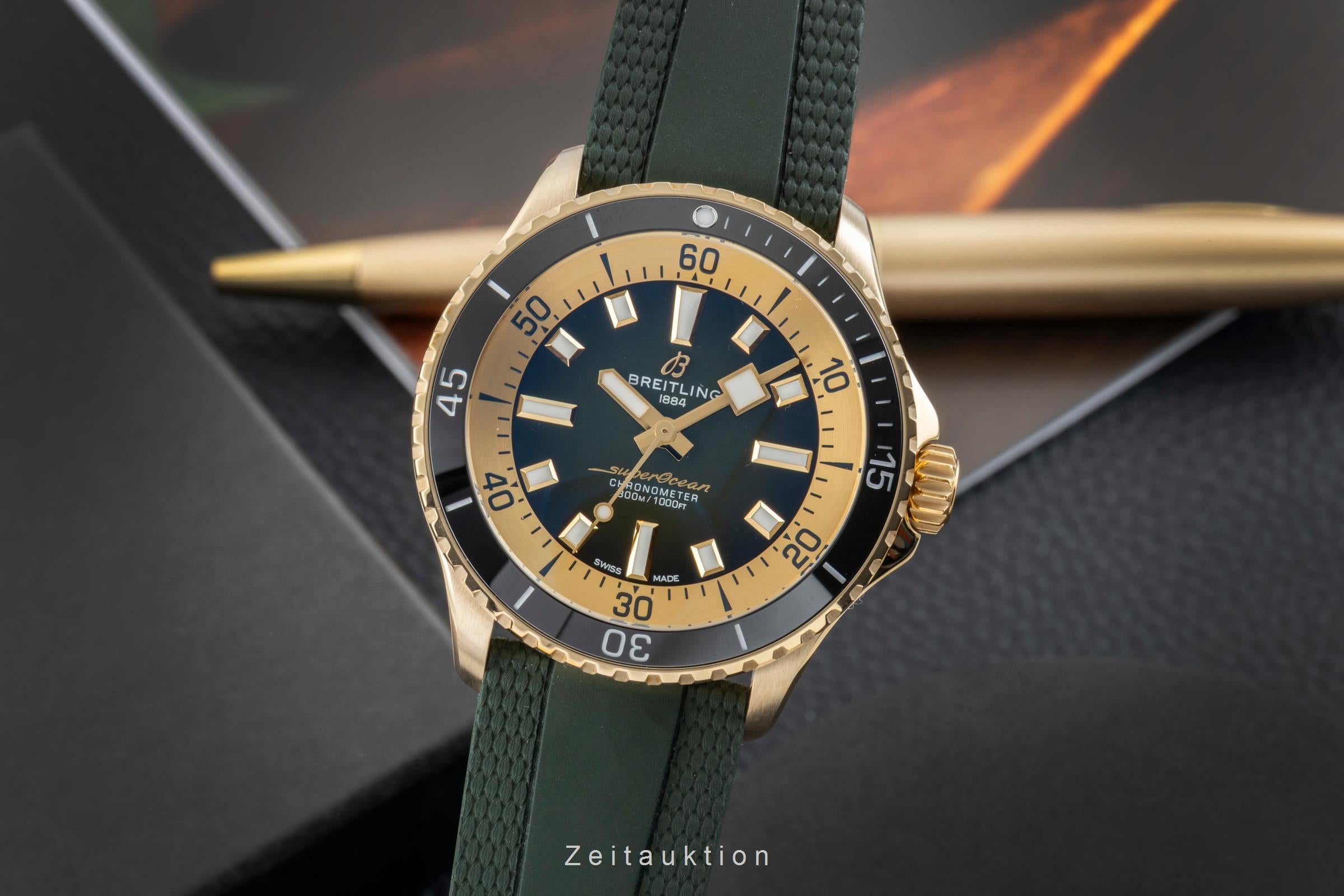 Breitling Superocean Automatic 42 Bronze Automatik Ref. N17375201L1S1 B&P New [2603705]