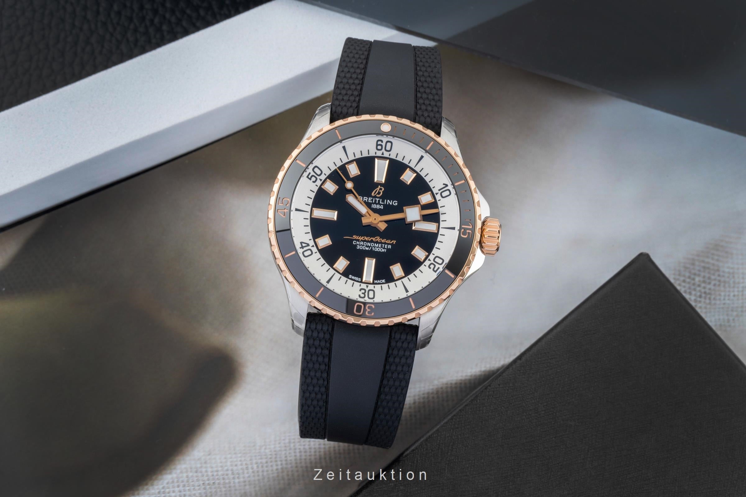 Breitling Superocean acero / oro automático reloj para caballeros U17375211B1S1 LP: 7900EUR  [2603707]