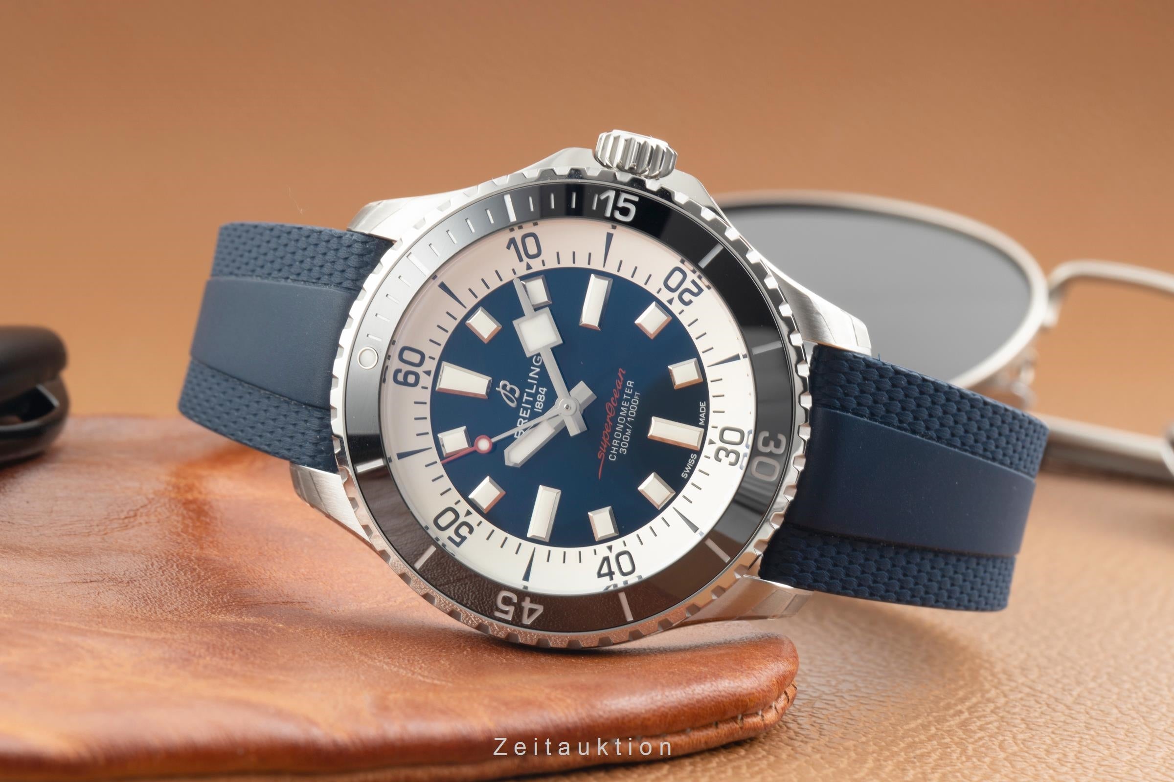Breitling Superocean steel automatic men's watch A17376211C1S1 LP: 5550EUR  [2603708]