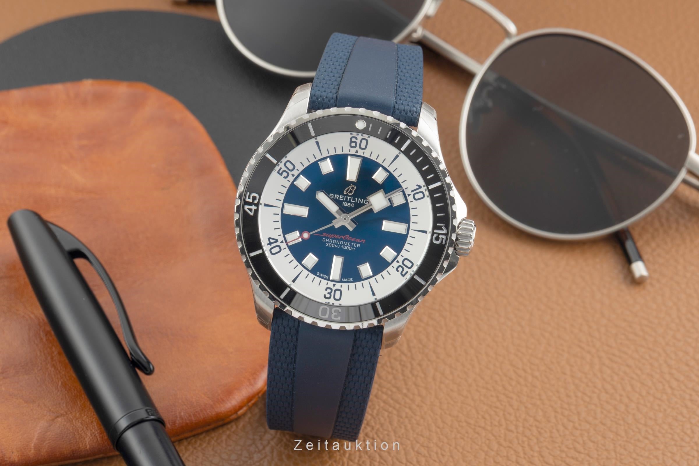 Breitling Superocean steel automatic men's watch A17376211C1S1 LP: 5550EUR  [2603708]