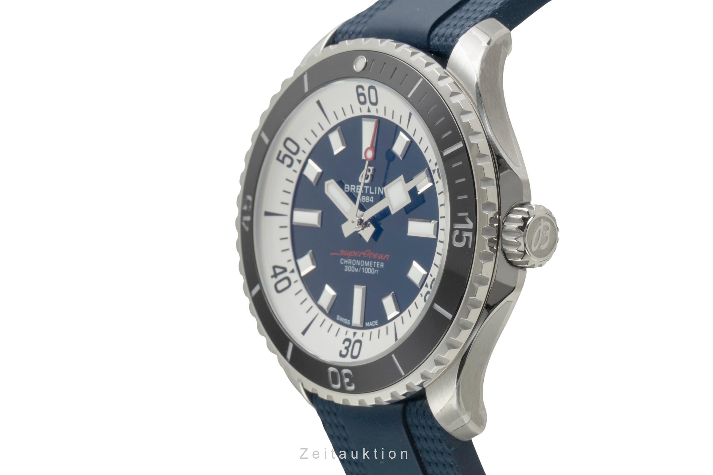 Breitling Superocean acero automático reloj para caballeros A17376211C1S1 LP: 5550EUR  [2603709]