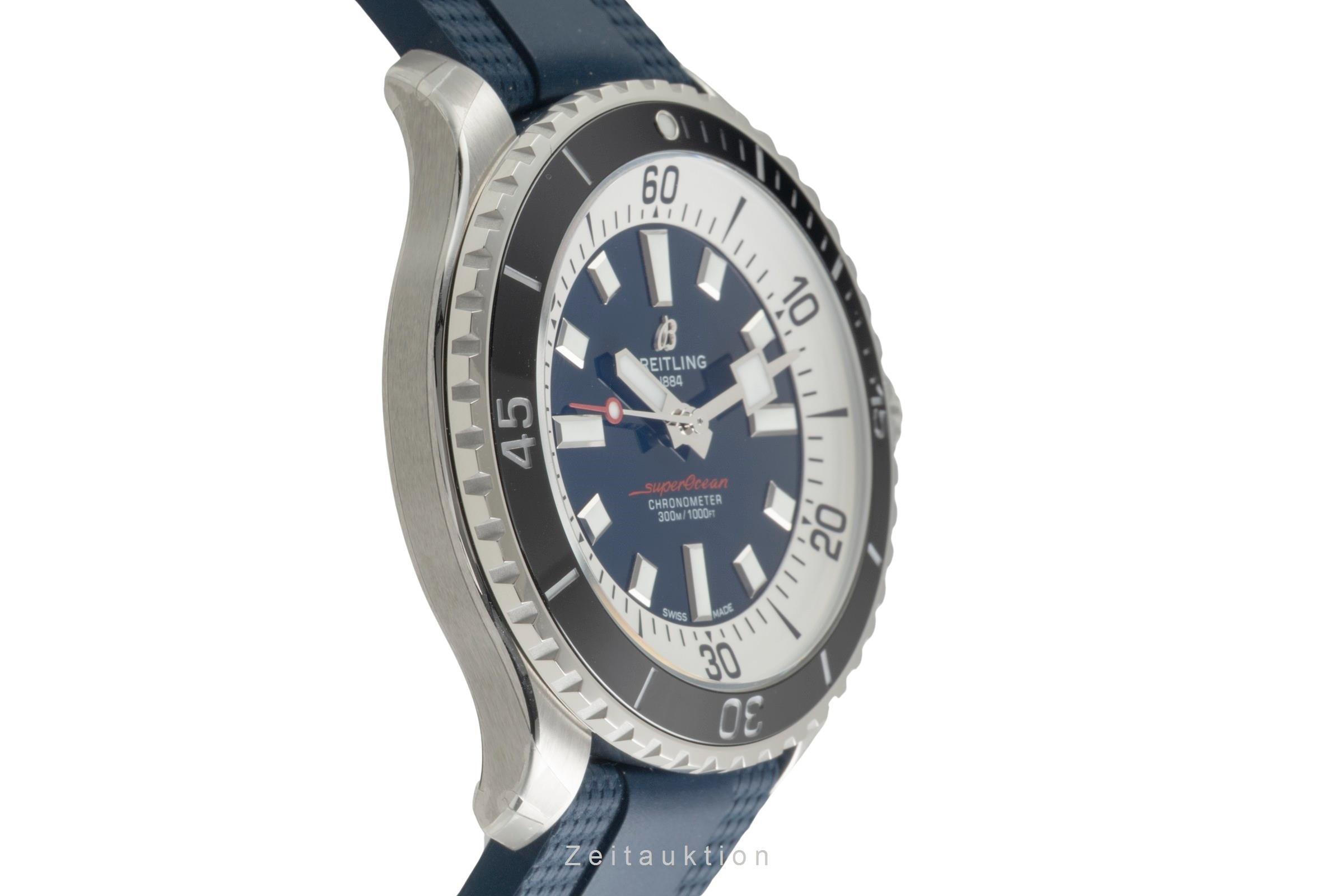 Breitling Superocean acero automático reloj para caballeros A17376211C1S1 LP: 5550EUR  [2603709]