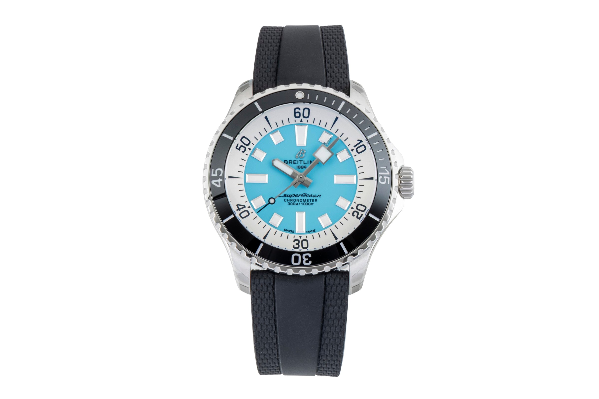 Breitling Superocean 44 Stahl Automatik Herrenuhr Ref A17376211L2S1 NP: 5550,- € [2603710]