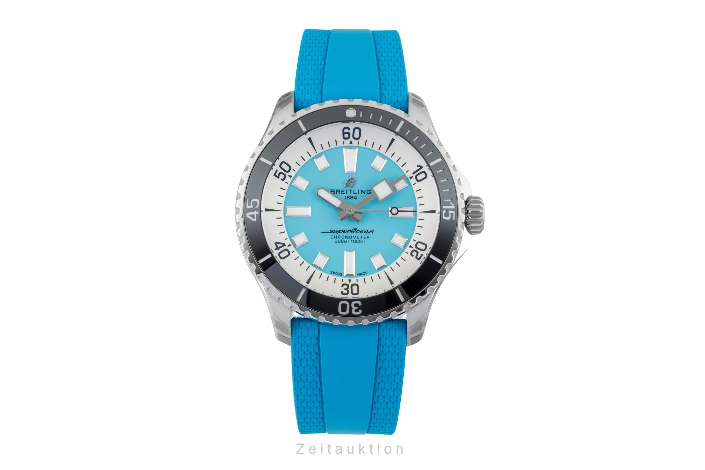 Breitling Superocean 44 Stahl Automatik Herrenuhr Ref A17376211L2S2 NP: 5550,- € [2603711]