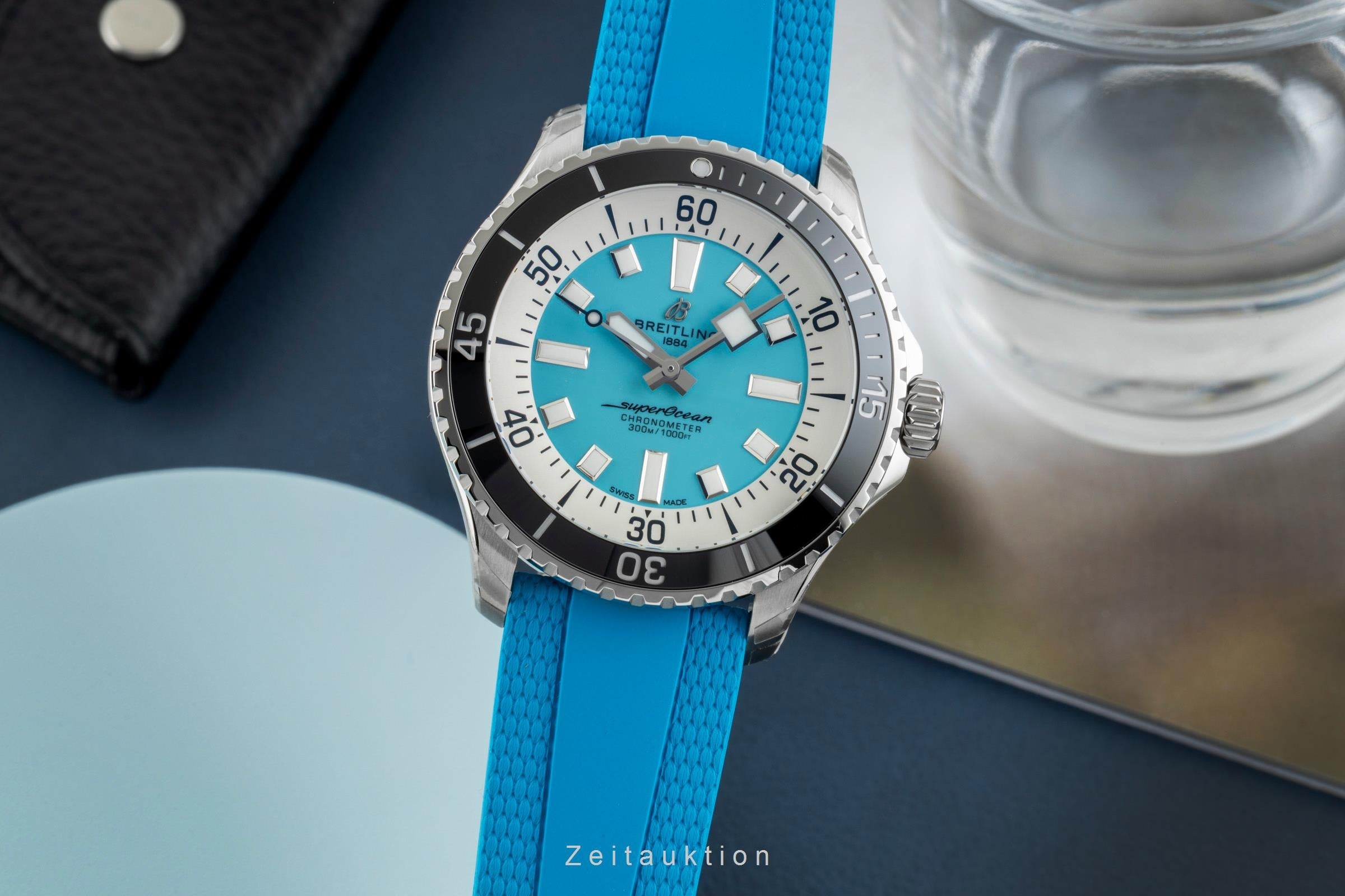 Breitling Superocean 44 Stahl Automatik Herrenuhr Ref A17376211L2S2 NP: 5550,- € [2603711]