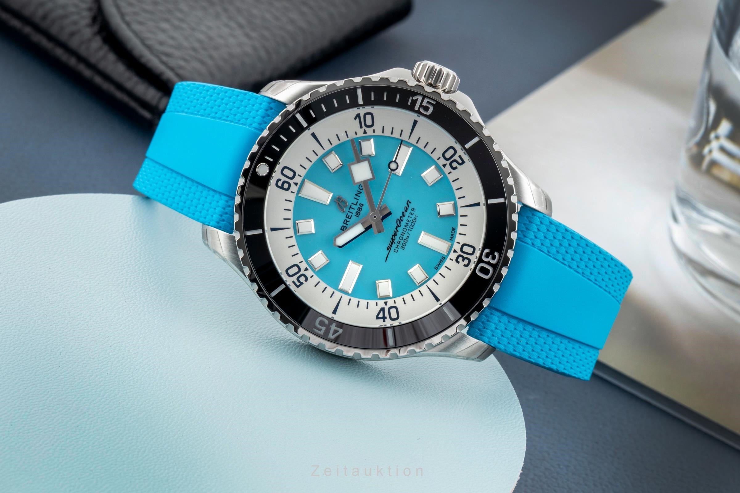 Breitling Superocean 44 Stahl Automatik Herrenuhr Ref A17376211L2S2 NP: 5550,- € [2603711]