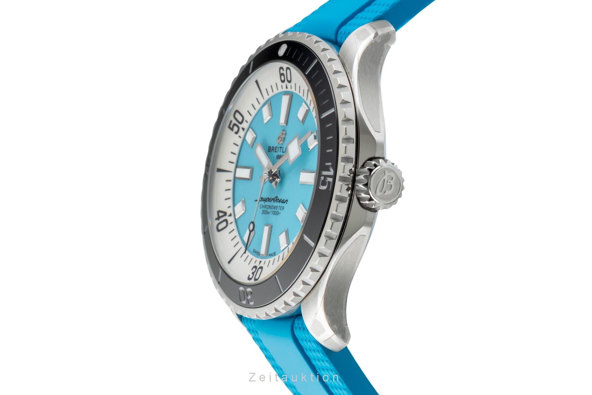 Breitling Superocean 44 Stahl Automatik Herrenuhr Ref A17376211L2S2 NP: 5550,- € [2603711]