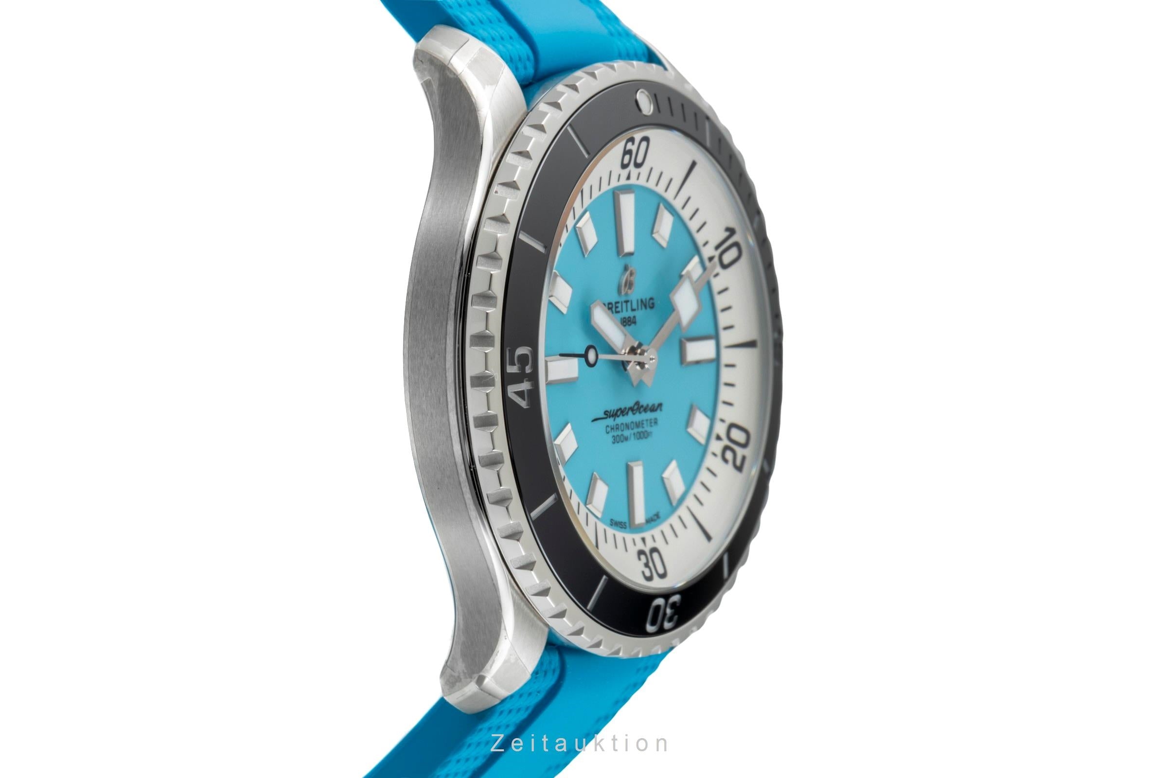 Breitling Superocean 44 Stahl Automatik Herrenuhr Ref A17376211L2S2 NP: 5550,- € [2603711]