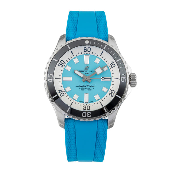 Breitling Superocean 44 Stahl Automatik Herrenuhr Ref A17376211L2S2 NP: 5550,- € [2603713]