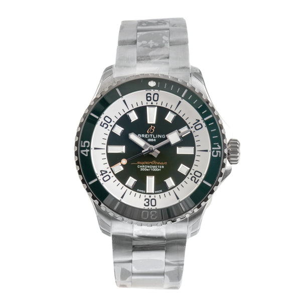 Breitling Superocean steel automatic men's watch A17376A31L1A1 LP: 5750EUR  [2603715]