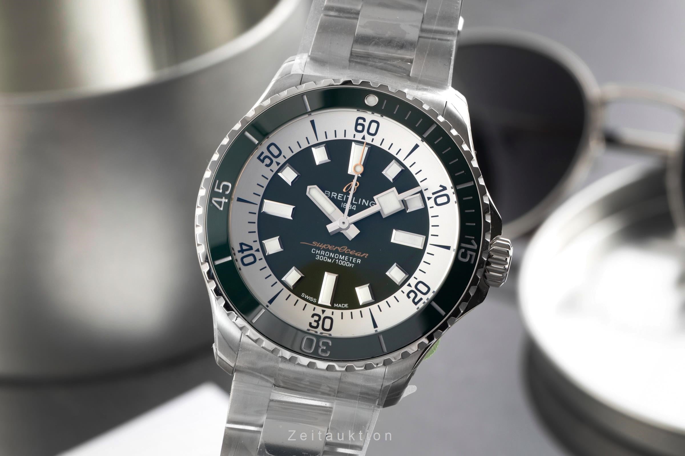 Breitling Superocean steel automatic men's watch A17376A31L1A1 LP: 5750EUR  [2603715]