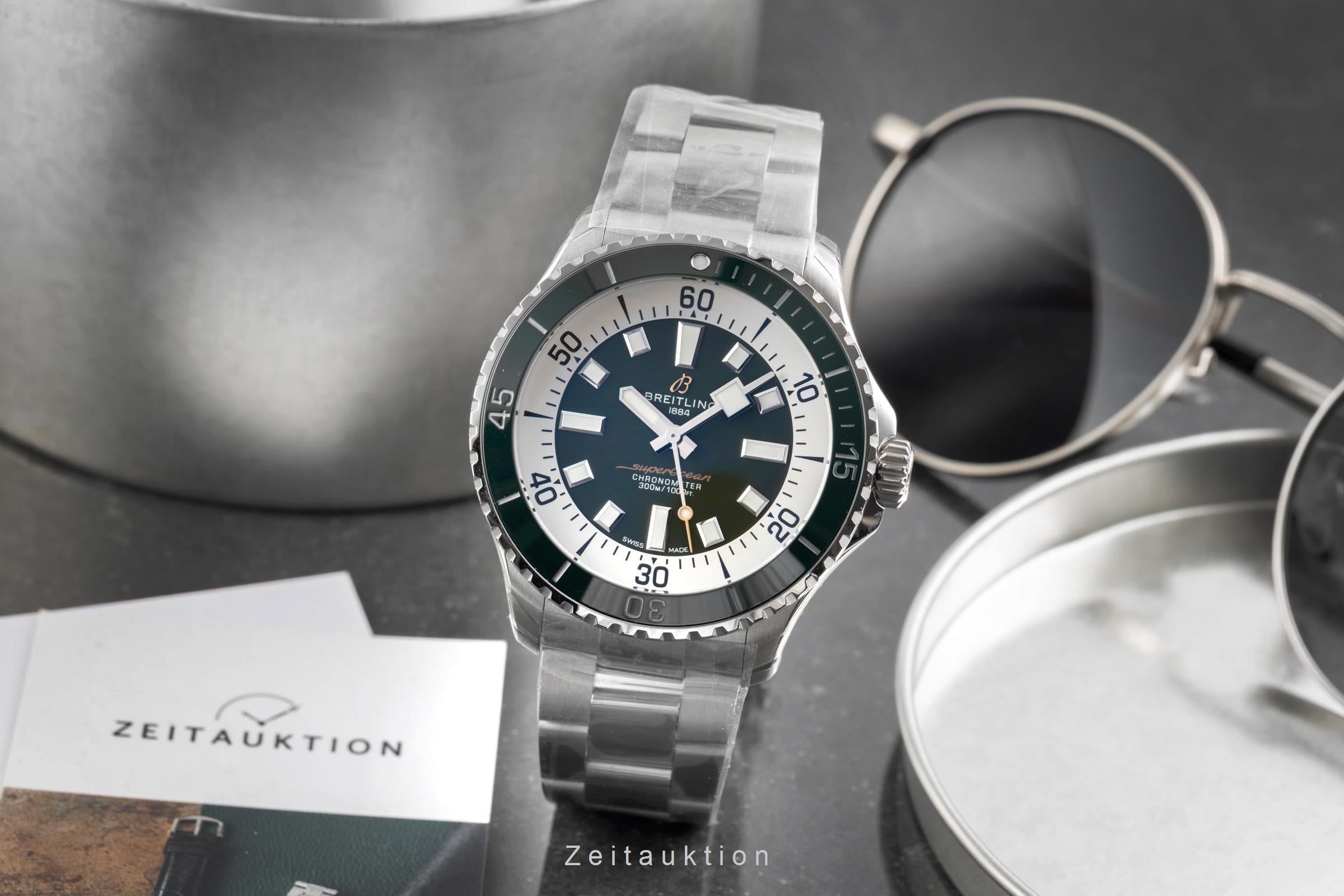 Breitling Superocean steel automatic men's watch A17376A31L1A1 LP: 5750EUR  [2603715]
