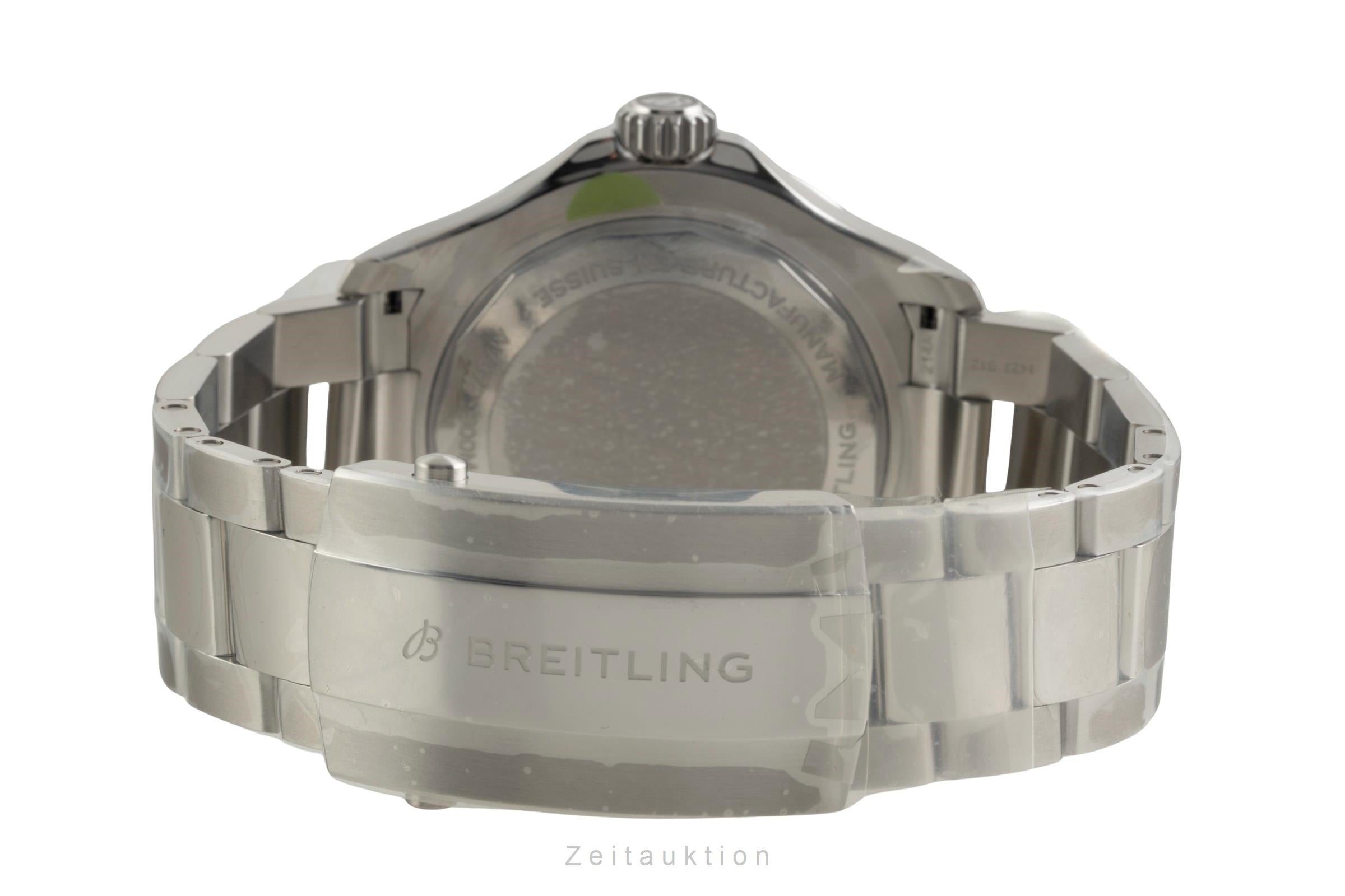 Breitling Superocean acero automático reloj para caballeros A17378E71C1A1 LP: 5750EUR  [2603716]