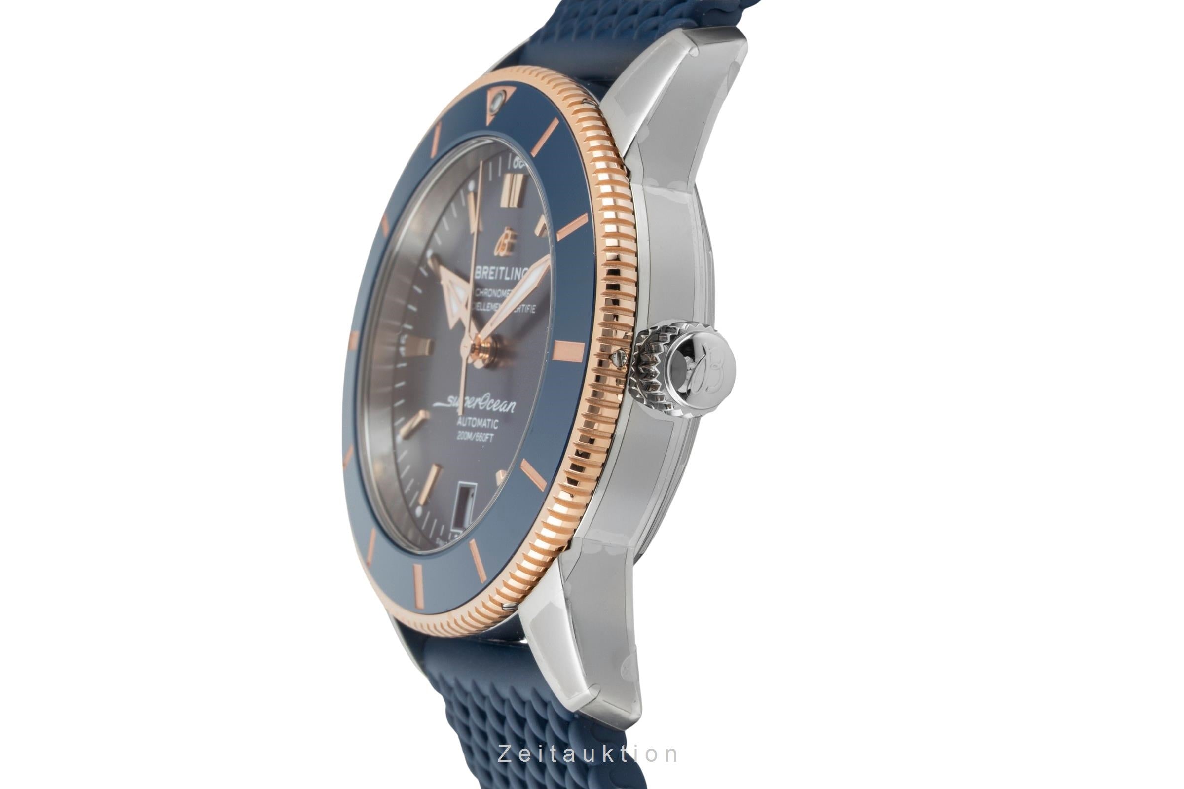 Breitling Superocean Heritage 42 steel / gold automatic men's watch UB2010161C1S1 LP: 7200EUR  [2603726]