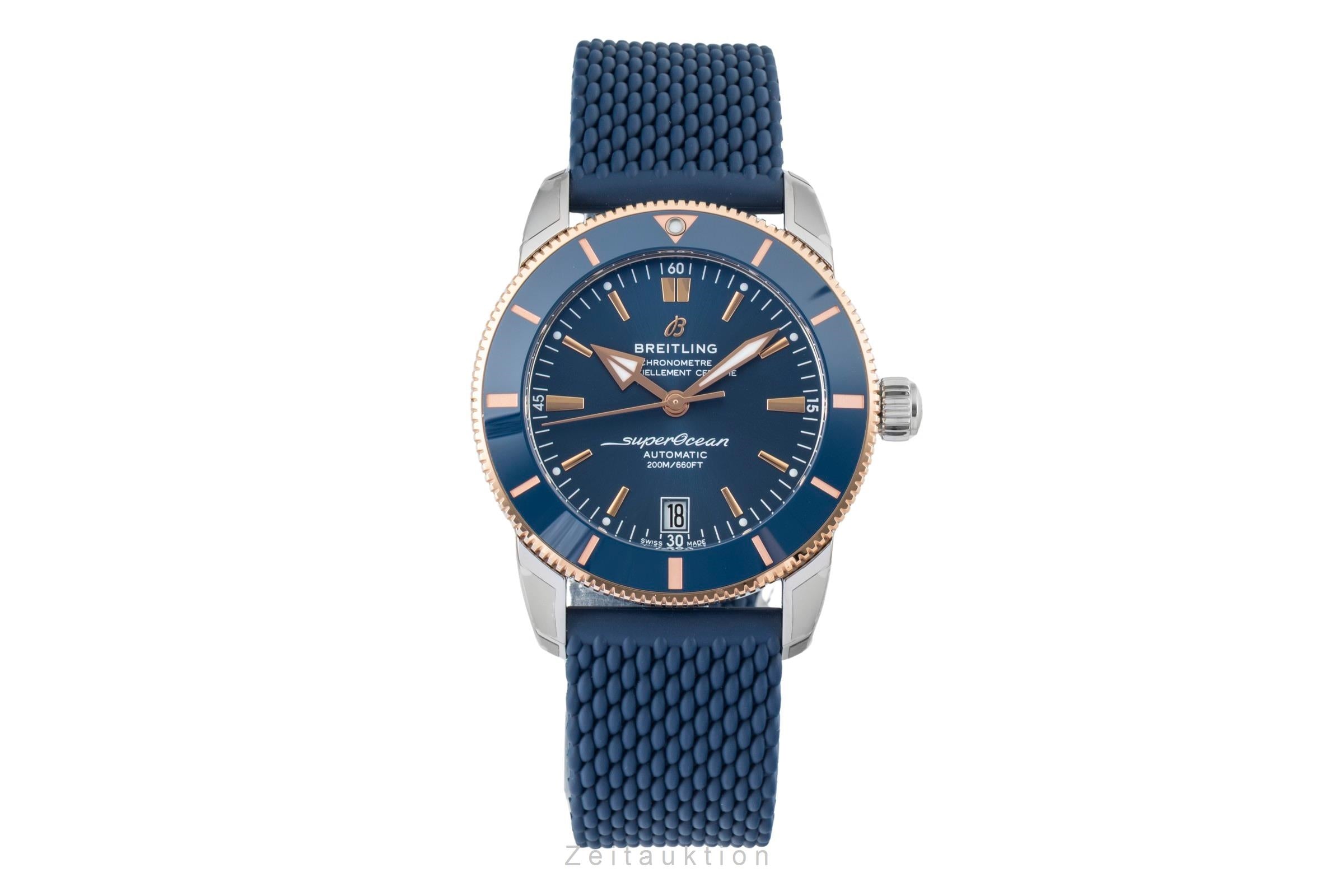 Breitling Superocean Heritage 42 steel / gold automatic men's watch UB2010161C1S1 LP: 7200EUR  [2603727]