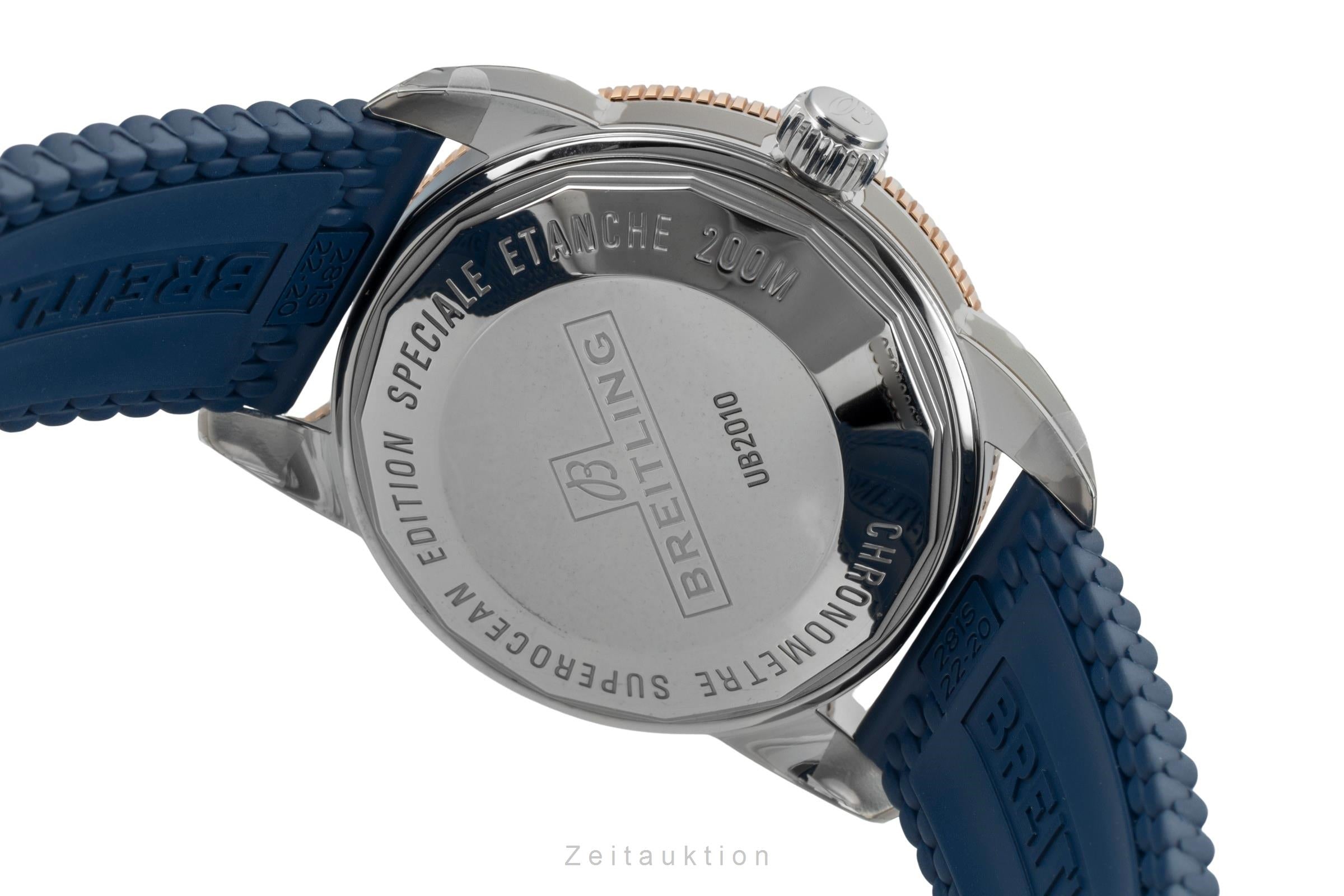 Breitling Superocean Heritage 42 steel / gold automatic men's watch UB2010161C1S1 LP: 7200EUR  [2603727]