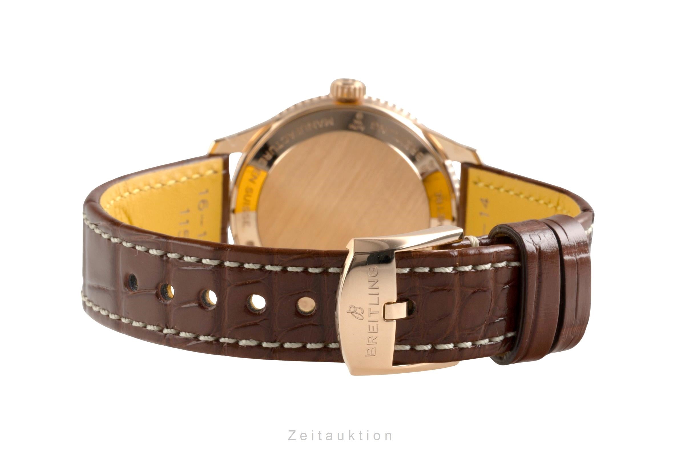 Breitling Navitimer oro rosso 18 ct quarzo orologio da donna R77320E61A1P1 LP: 11200EUR  [2603732]