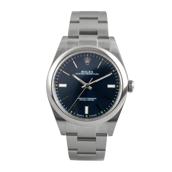 Rolex Oyster Perpetual acier automatique montre pour hommes 114300  [2603733]