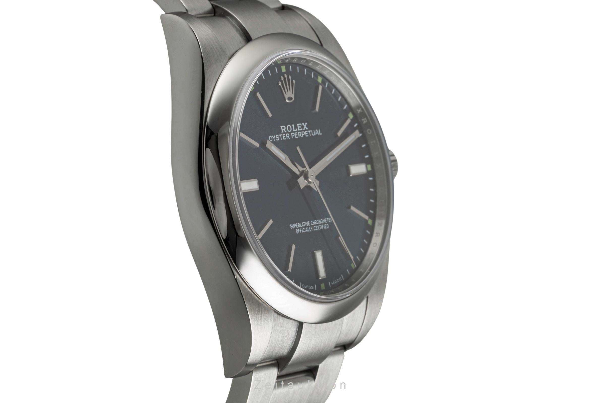 Rolex Oyster Perpetual acier automatique montre pour hommes 114300  [2603733]