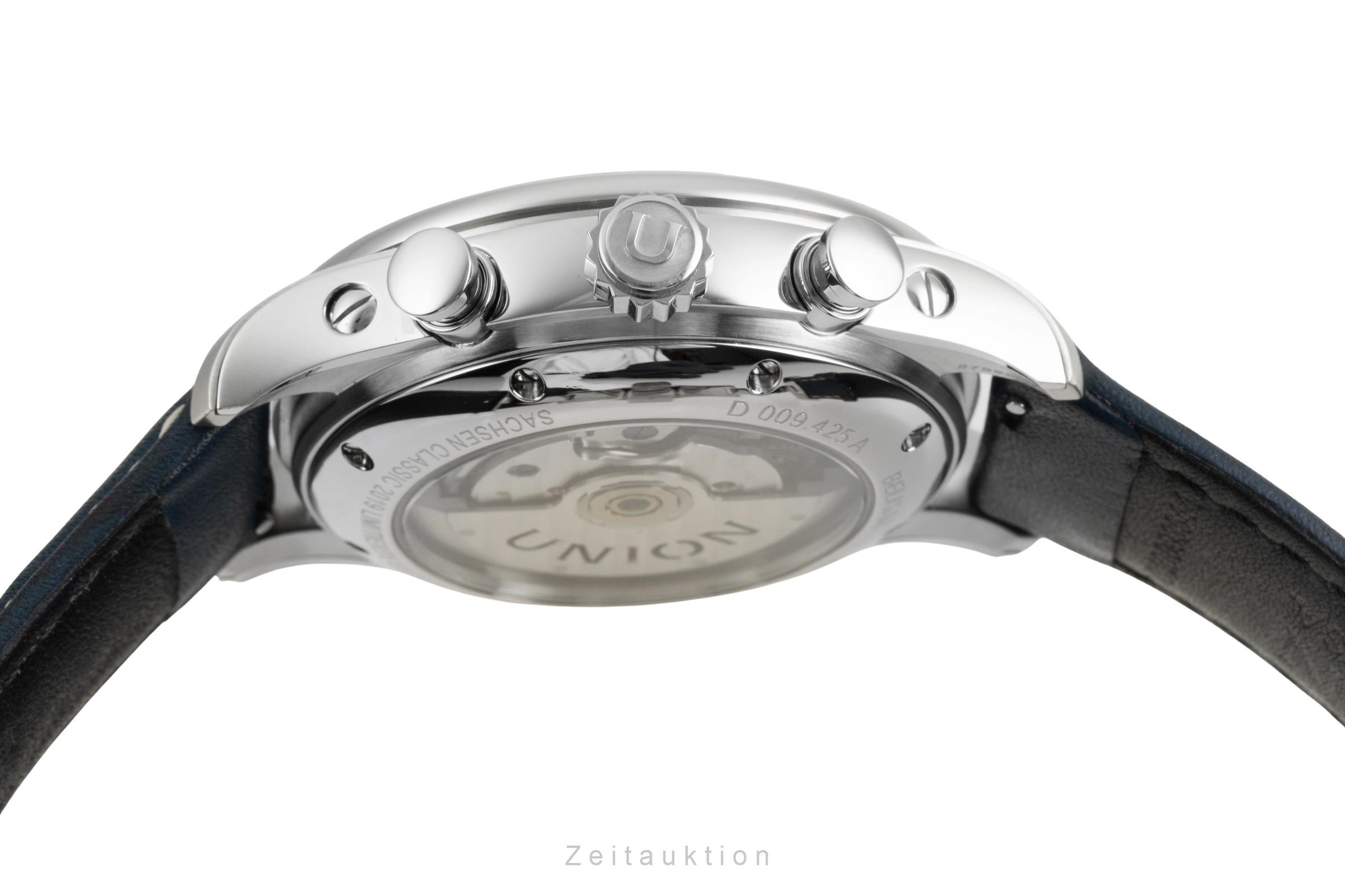Union Glashütte Belisar cronógrafo acero automático reloj para caballeros D009.425.17.017.09 Limited  [2603734]