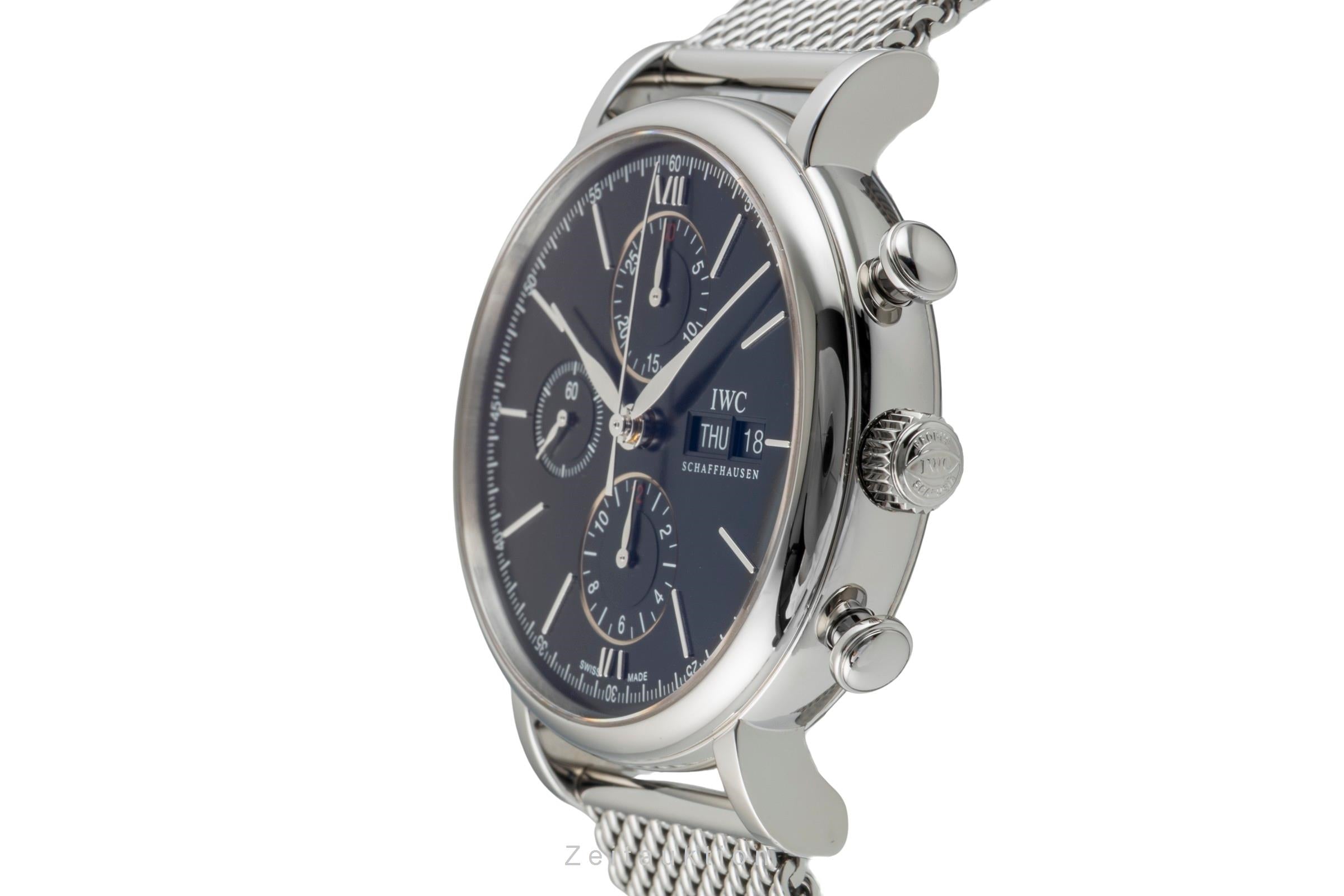 IWC Portofino chronographe acier automatique montre pour hommes IW391010  [2603735]