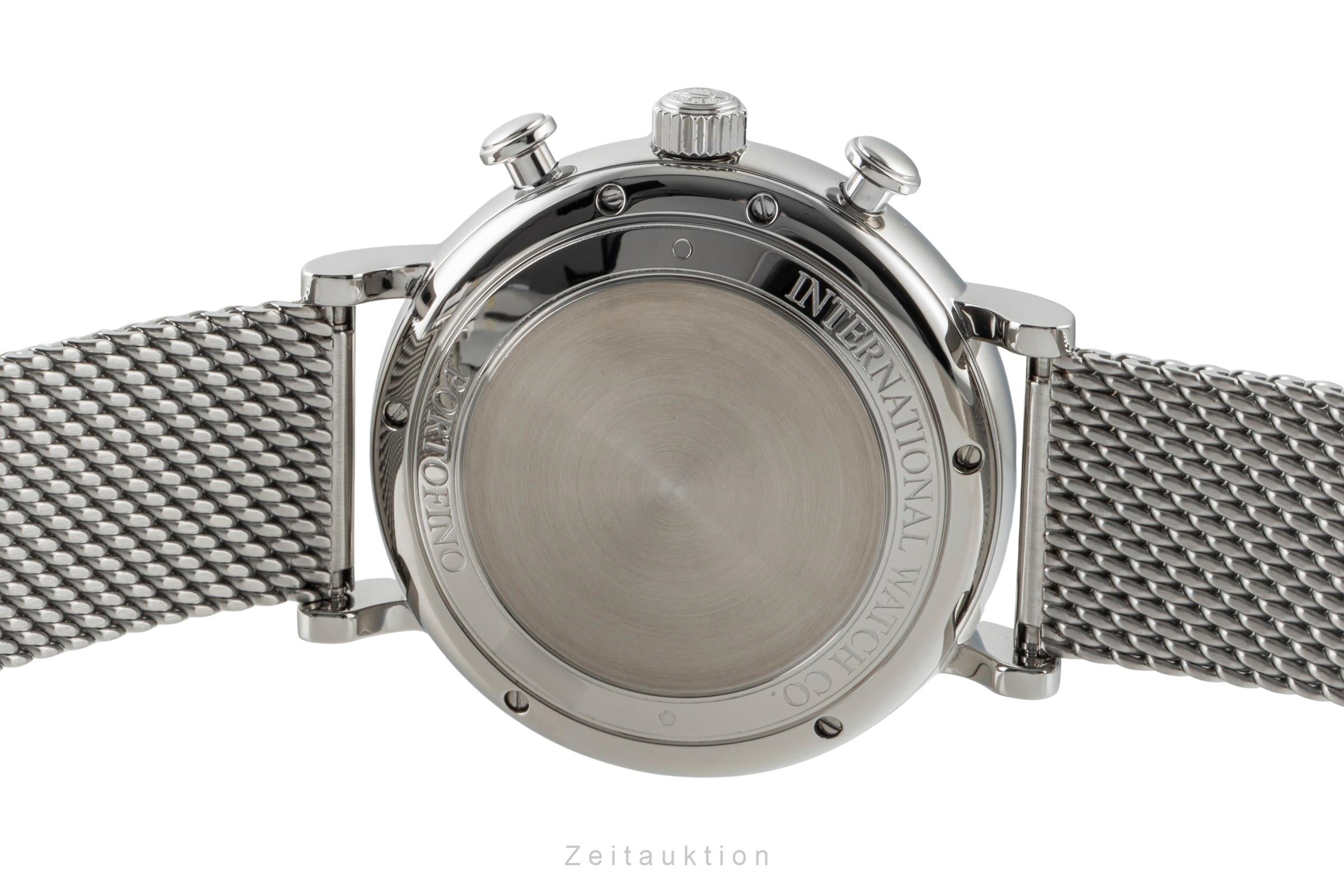 IWC Portofino chronographe acier automatique montre pour hommes IW391010  [2603735]