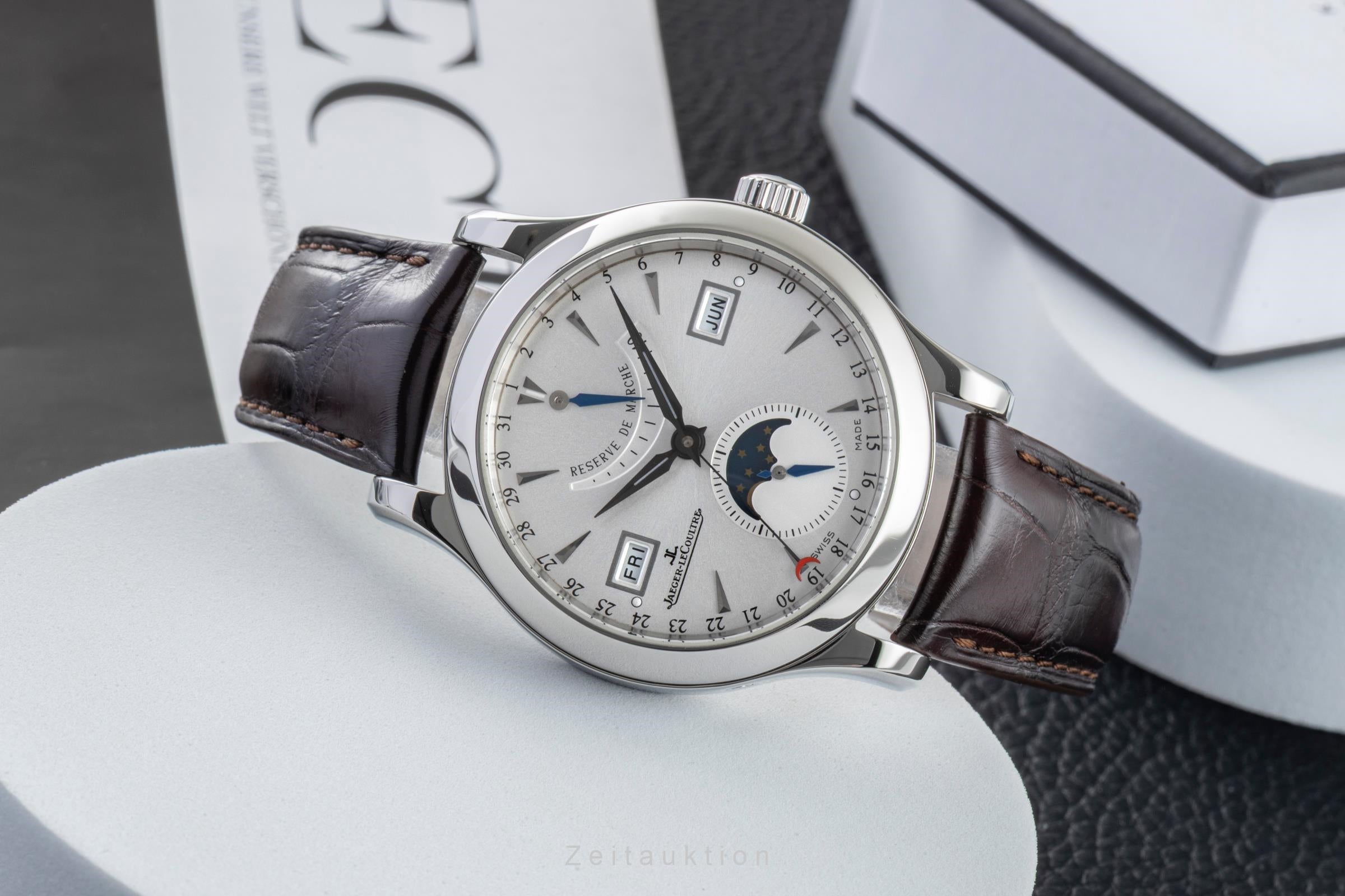 Jaeger LeCoultre Master Calendar steel automatic men's watch Q151842A,  147.8.41.S  [2603736]