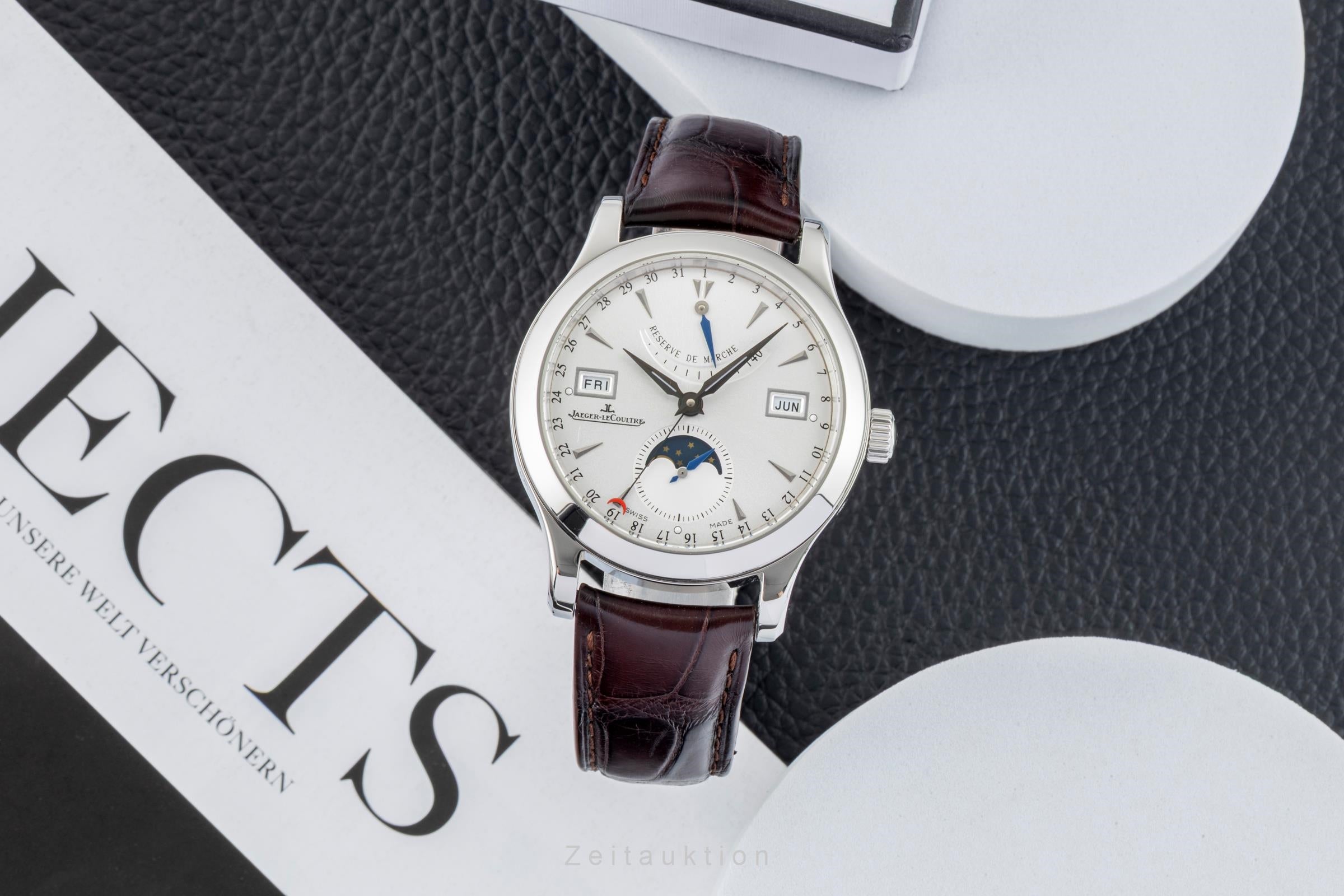 Jaeger LeCoultre Master Calendar steel automatic men's watch Q151842A,  147.8.41.S  [2603736]