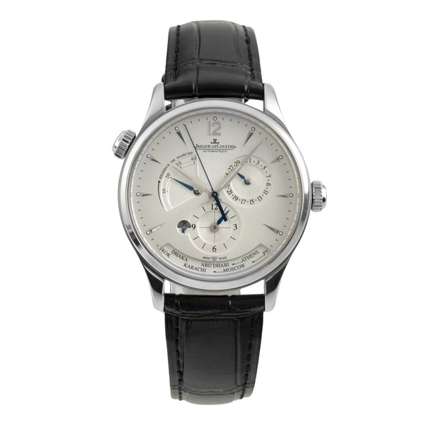 Jaeger LeCoultre Master Geographic steel automatic men's watch Q1428421,  176.8.29.S  [2603737]