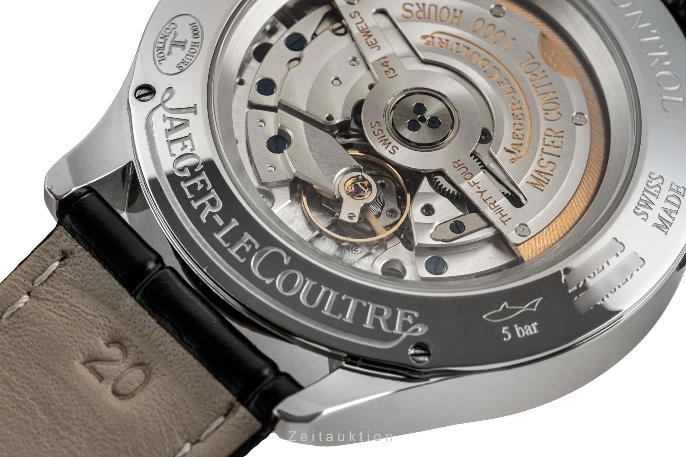 Jaeger LeCoultre Master Geographic steel automatic men's watch Q1428421,  176.8.29.S  [2603737]