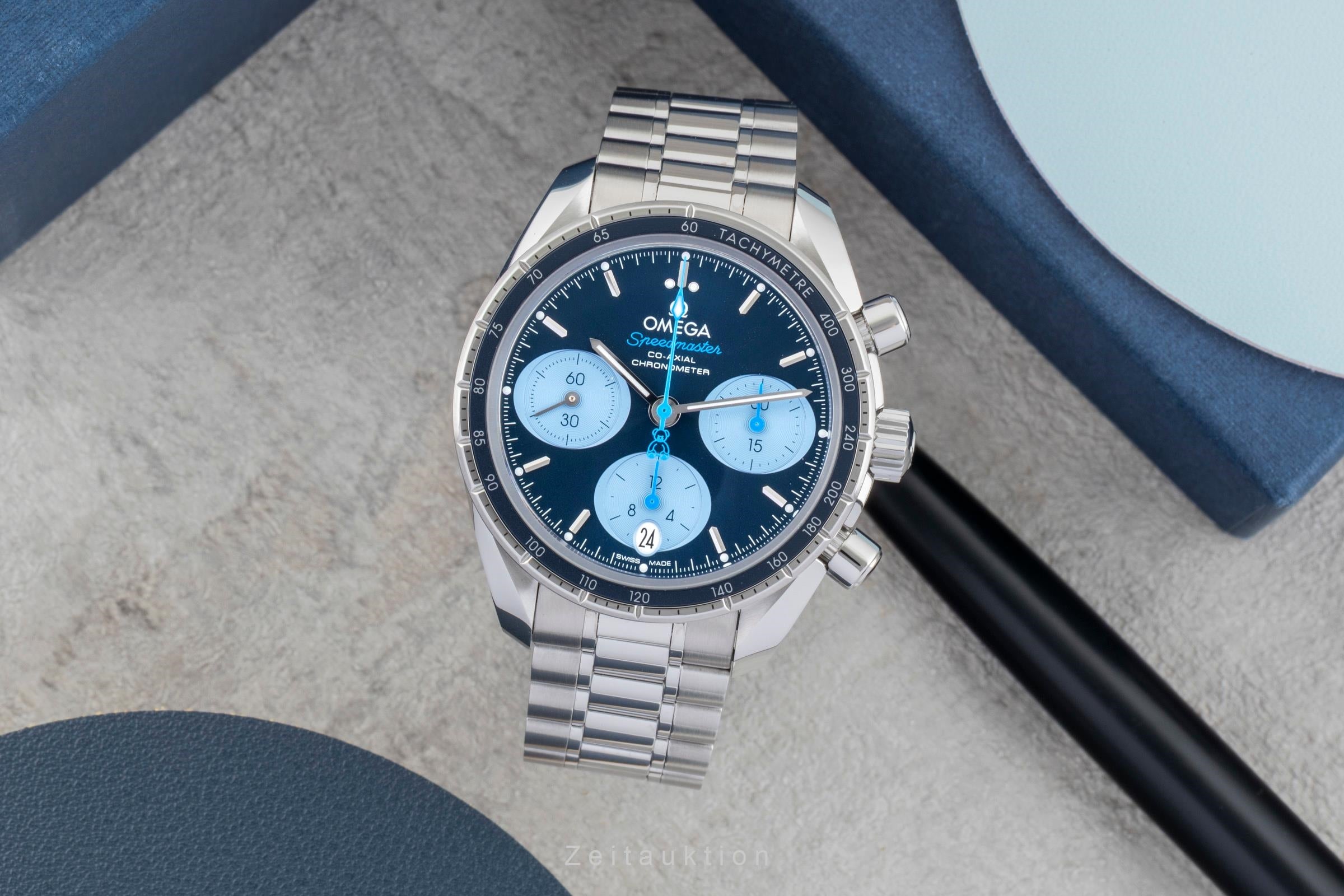 Omega Speedmaster Chronograph Stahl Automatik Herrenuhr Ref 324.30.38.50.03.002  [2603739]