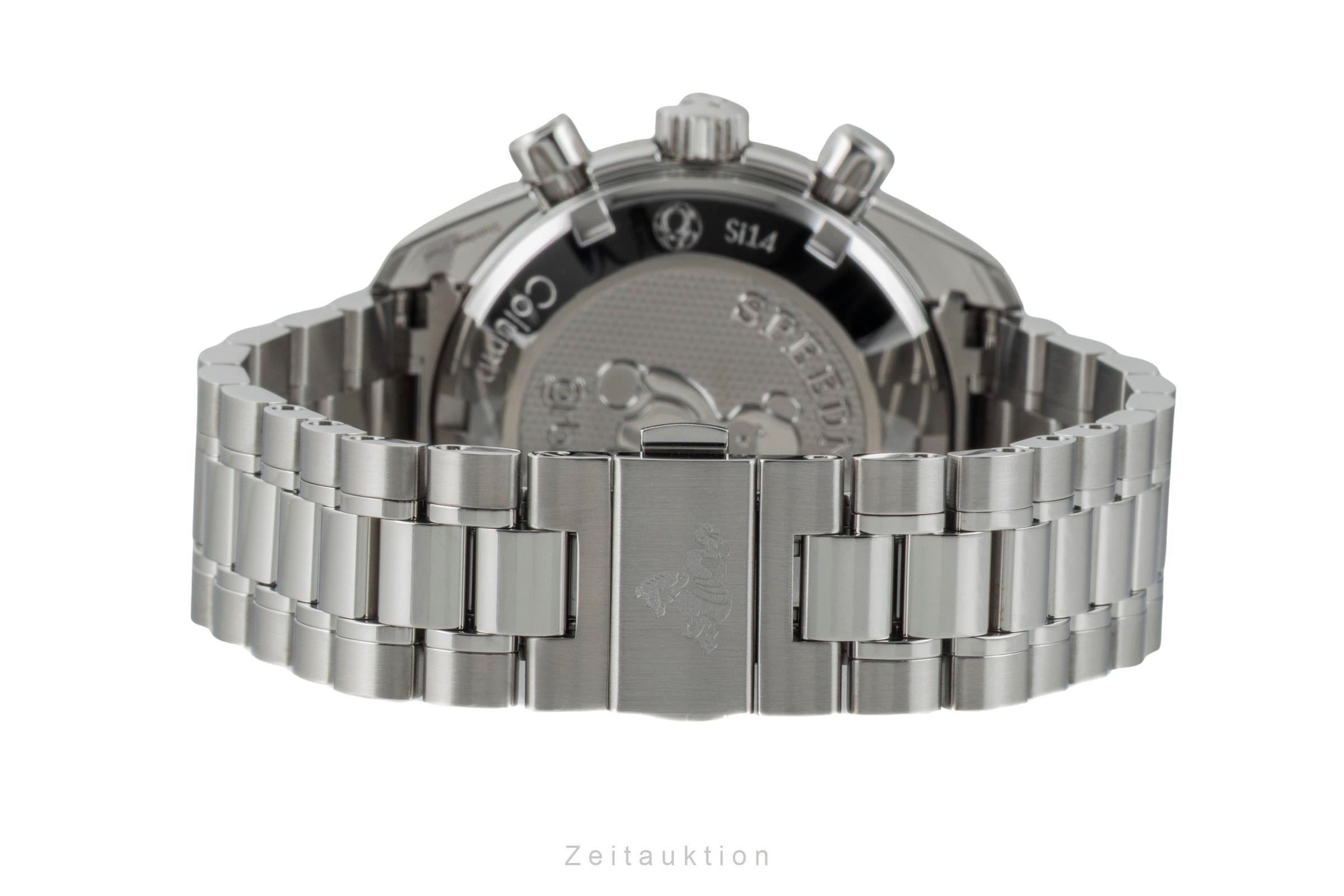 Omega Speedmaster chronograph steel automatic Kal. 3330 Ref