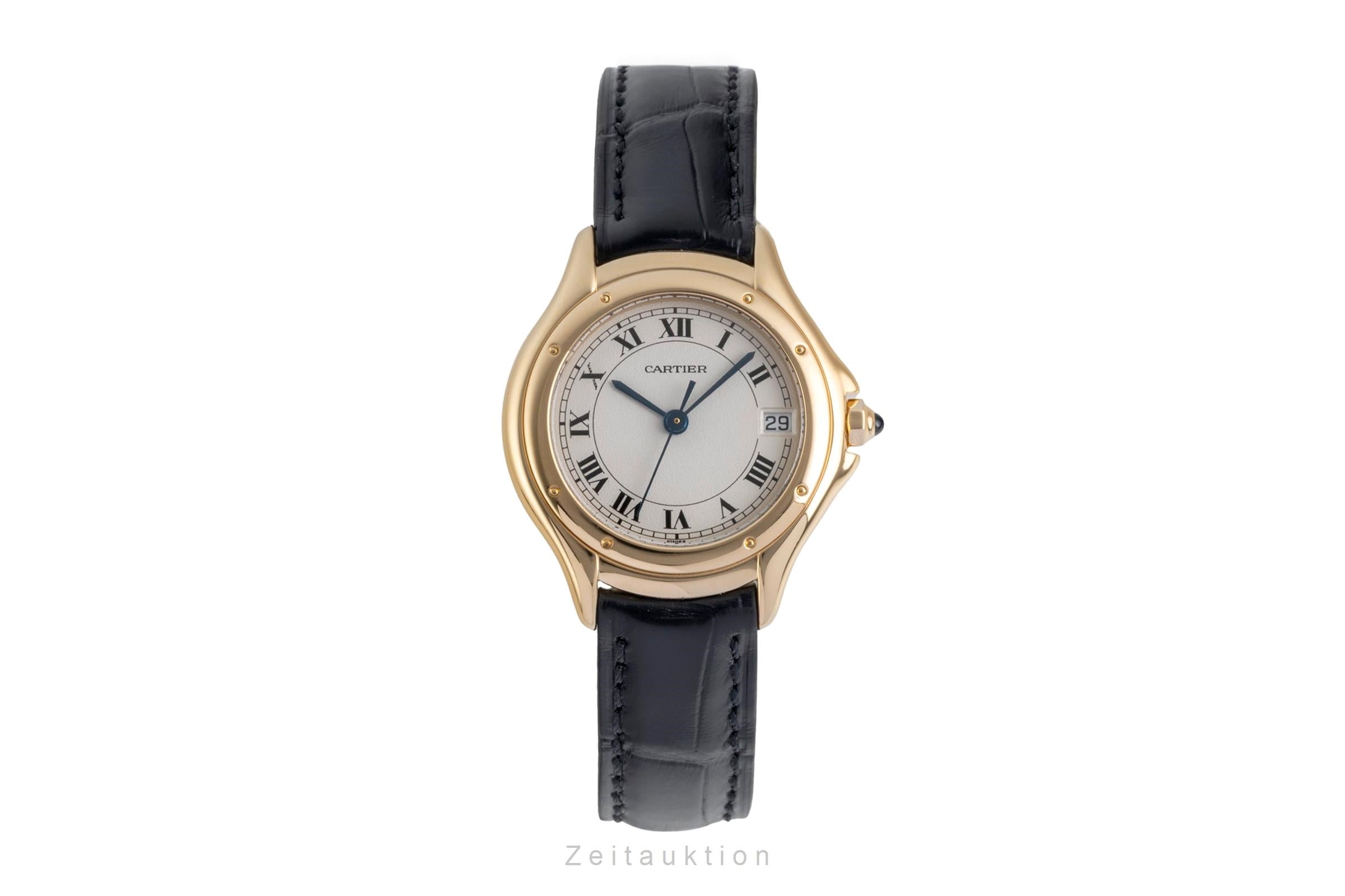 Cartier Cougar oro 18 ct quarzo orologio da donna W25012B9, 887906  [2603742]