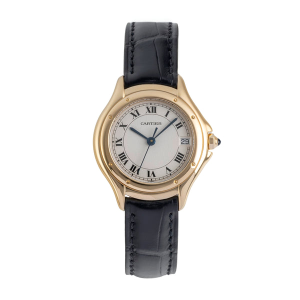 Cartier Cougar oro 18 ct quarzo orologio da donna W25012B9, 887906  [2603742]
