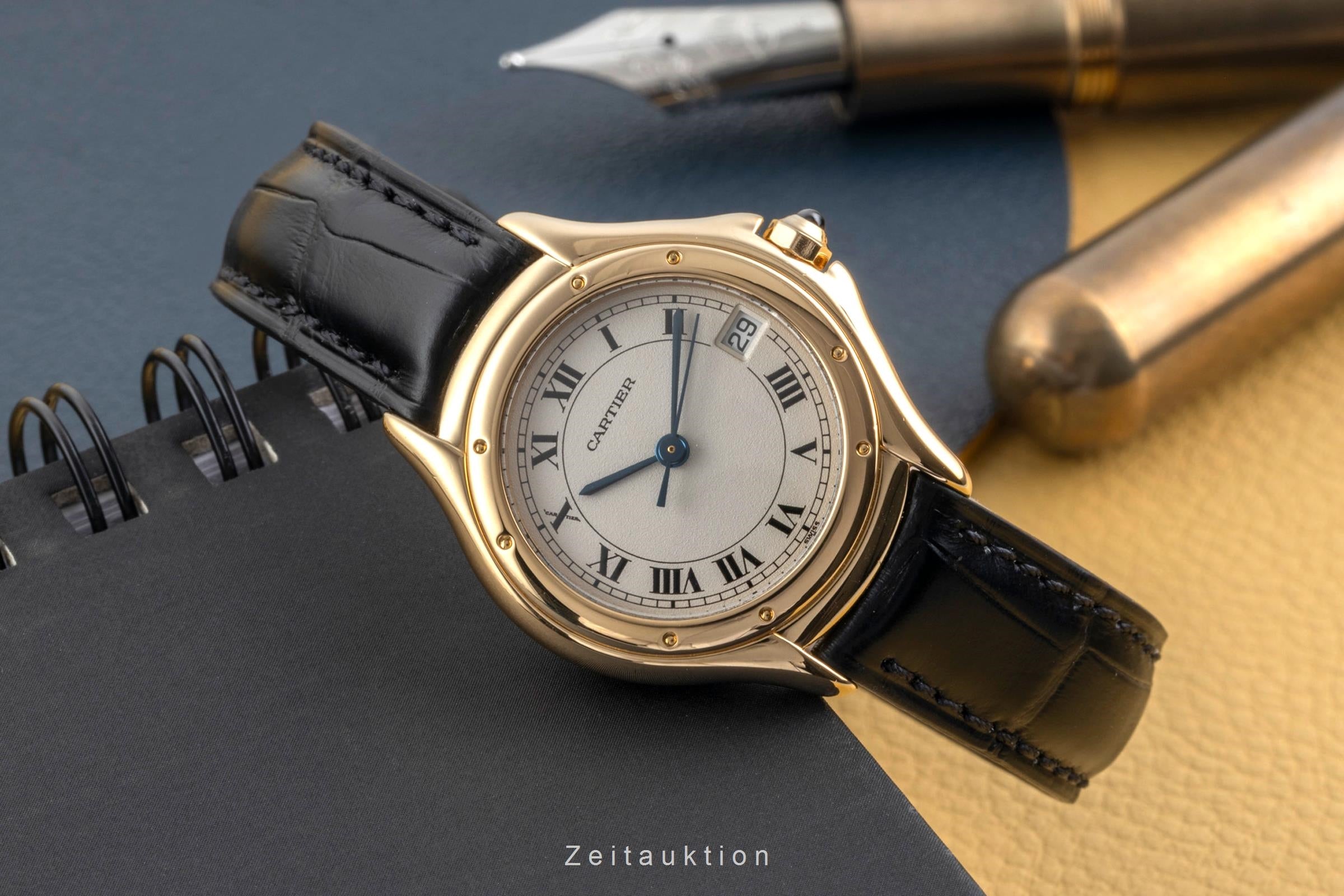 Cartier Cougar oro 18 ct quarzo orologio da donna W25012B9, 887906  [2603742]