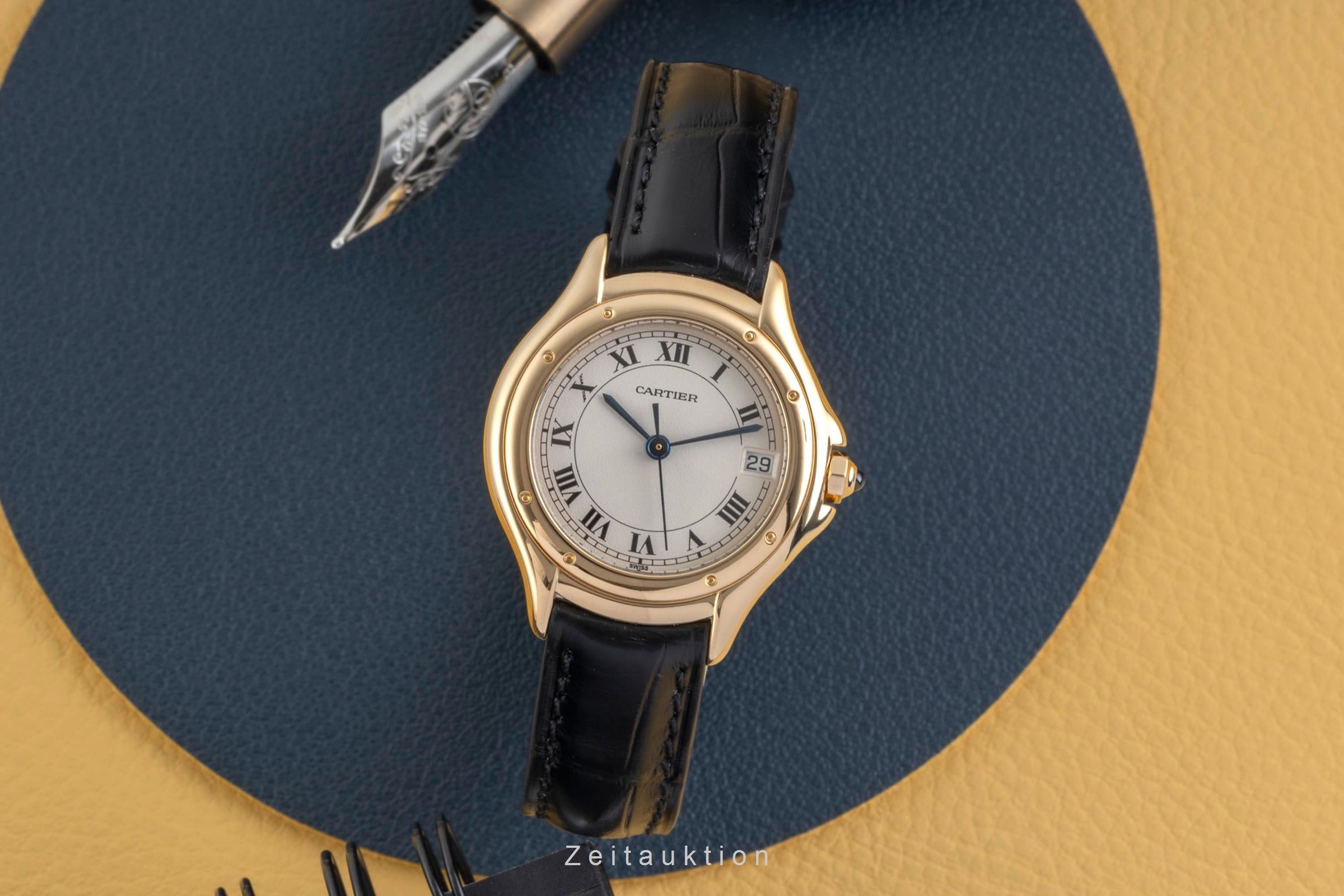 Cartier Cougar oro 18 ct quarzo orologio da donna W25012B9, 887906  [2603742]
