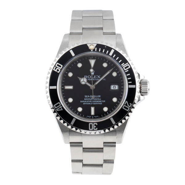 Rolex Sea-Dweller 4000ft Automatik Oyster Stahl Ref. 16600T V-Serie Papiere 2009 [2603743]